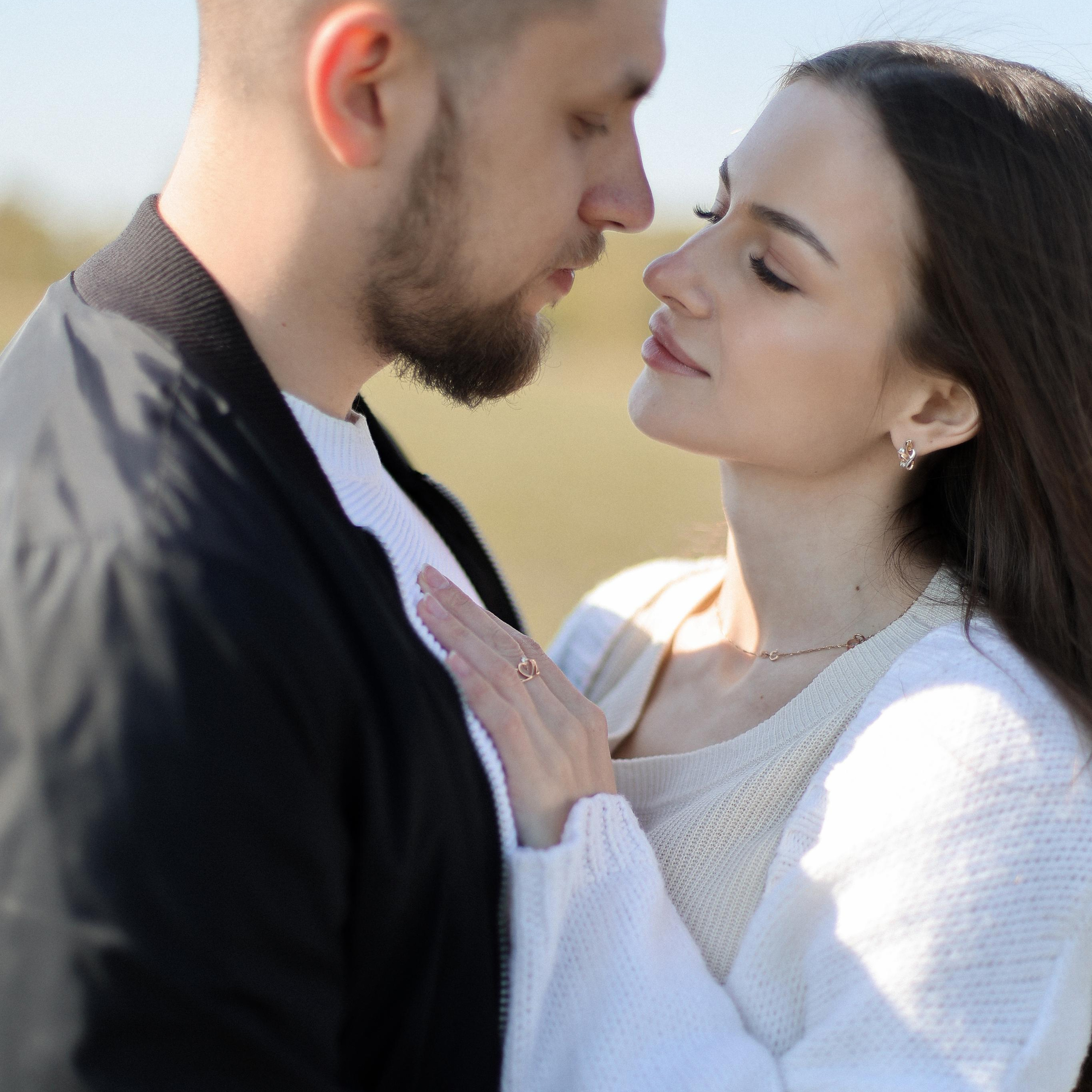 Съемка Анастасии и Михаила на берегу Оби