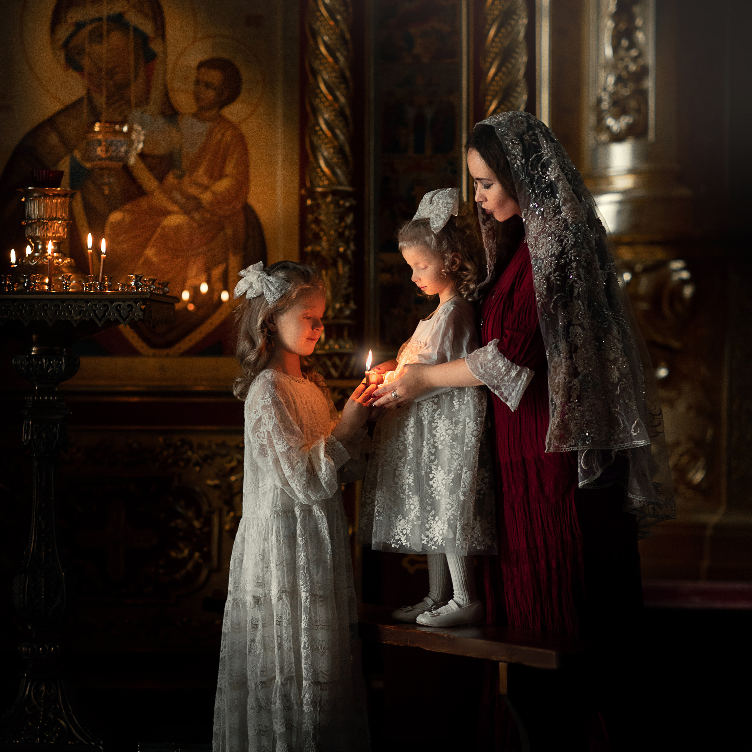 Инна и дочки