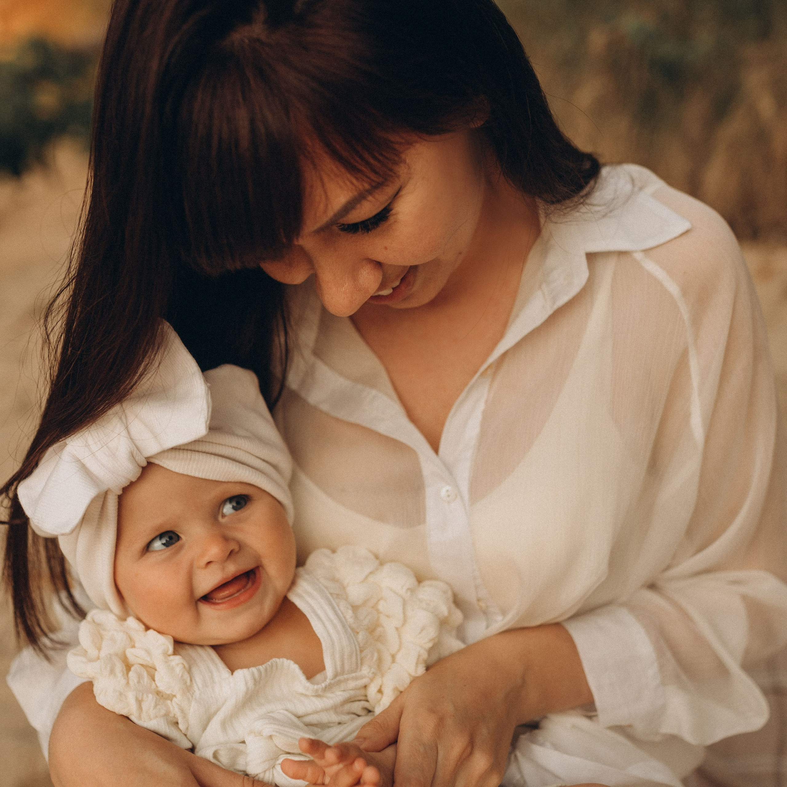 Семейная прогулка летом