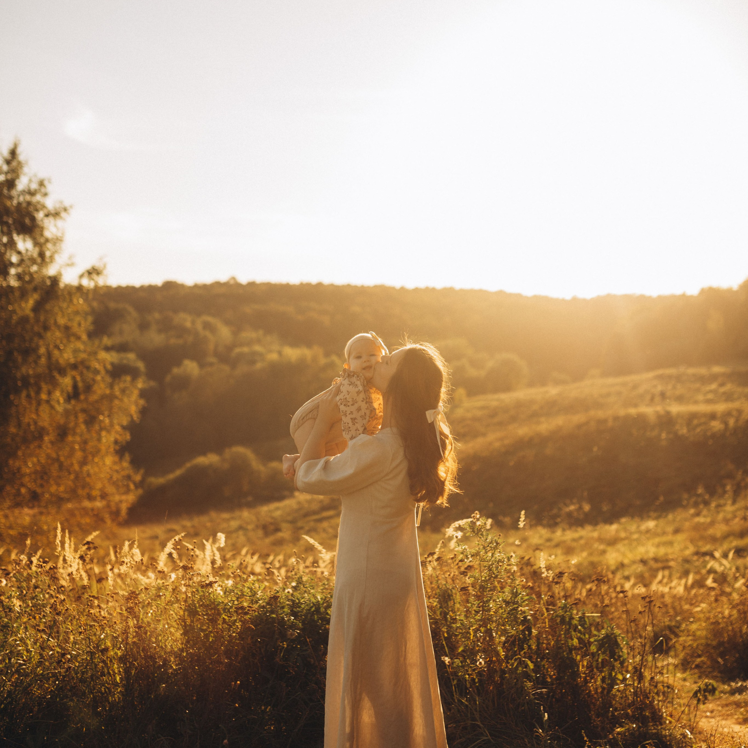 Кристина с&nbsp;малышкой Лизой