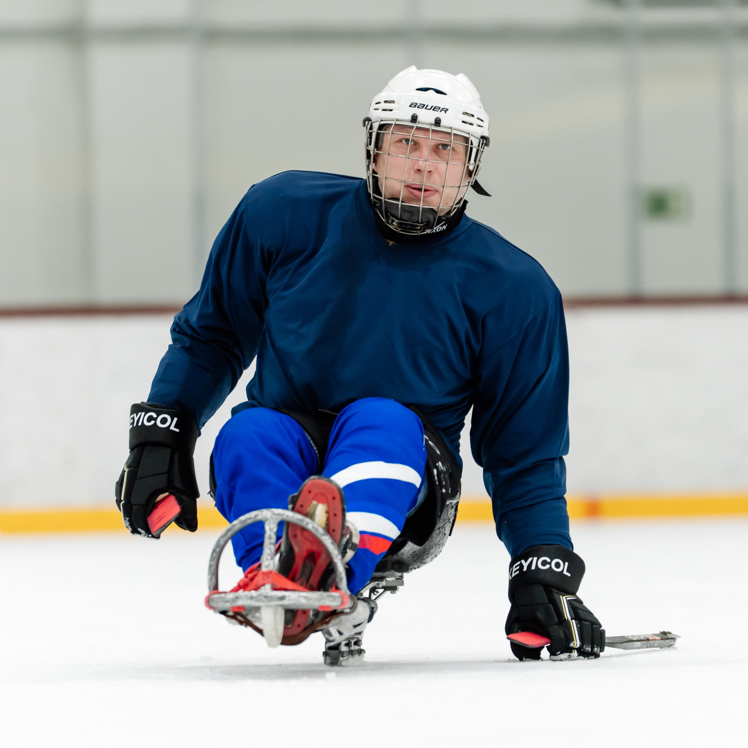 Игра в следж хоккей приуроченная 23.02.26 в арене Сталкер