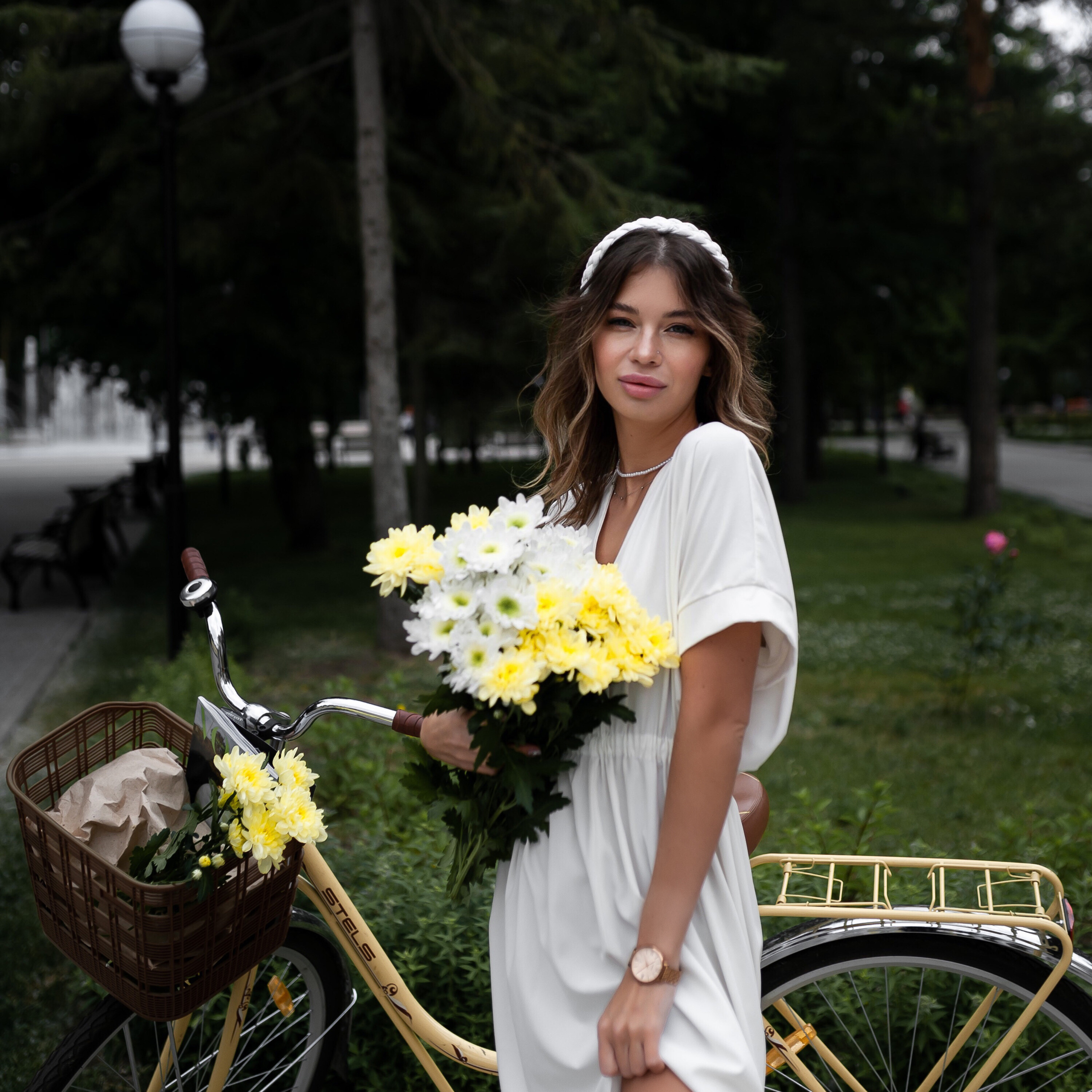 Татьяна. Съёмка в парке.