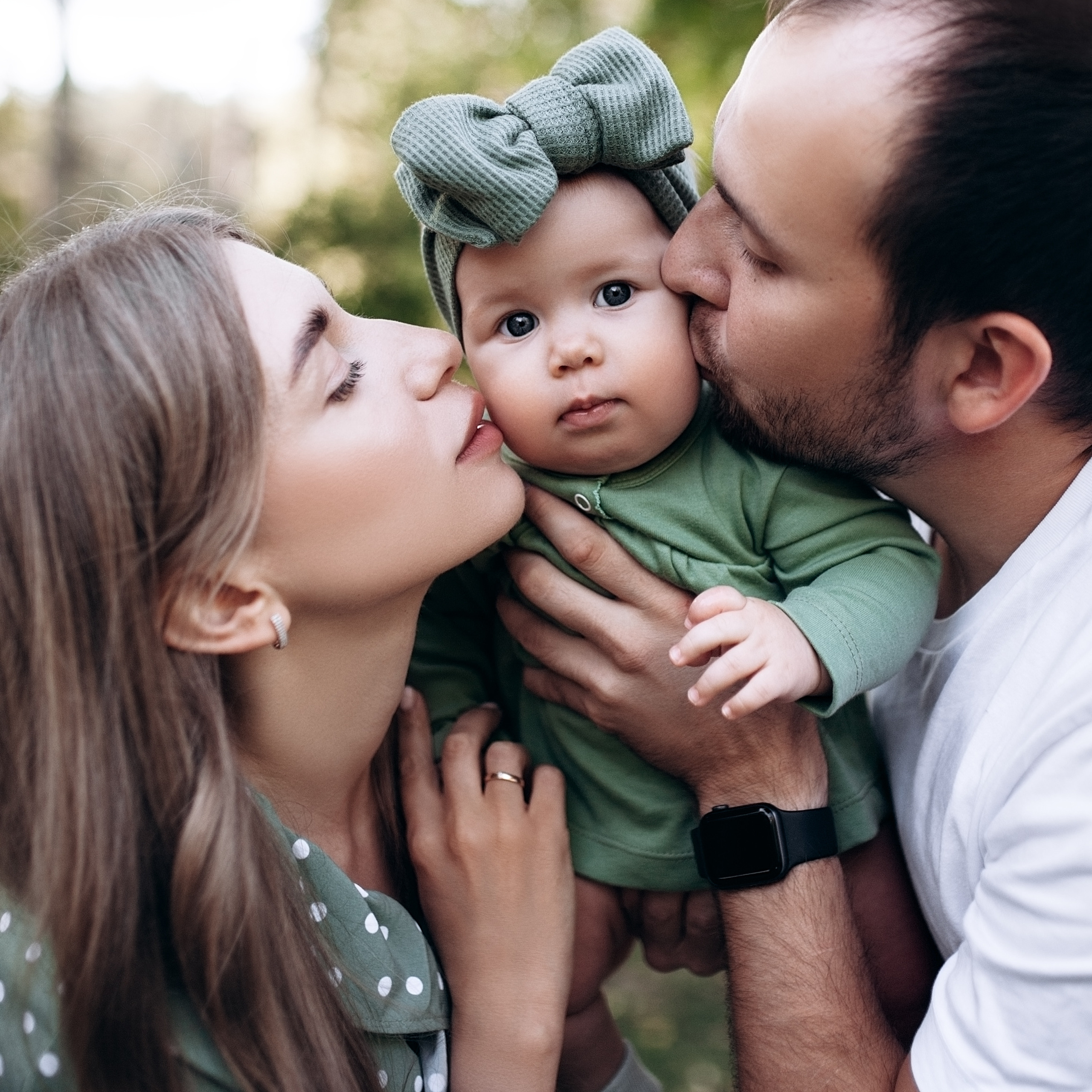 Сергей, Рита и Тоня. Прогулка