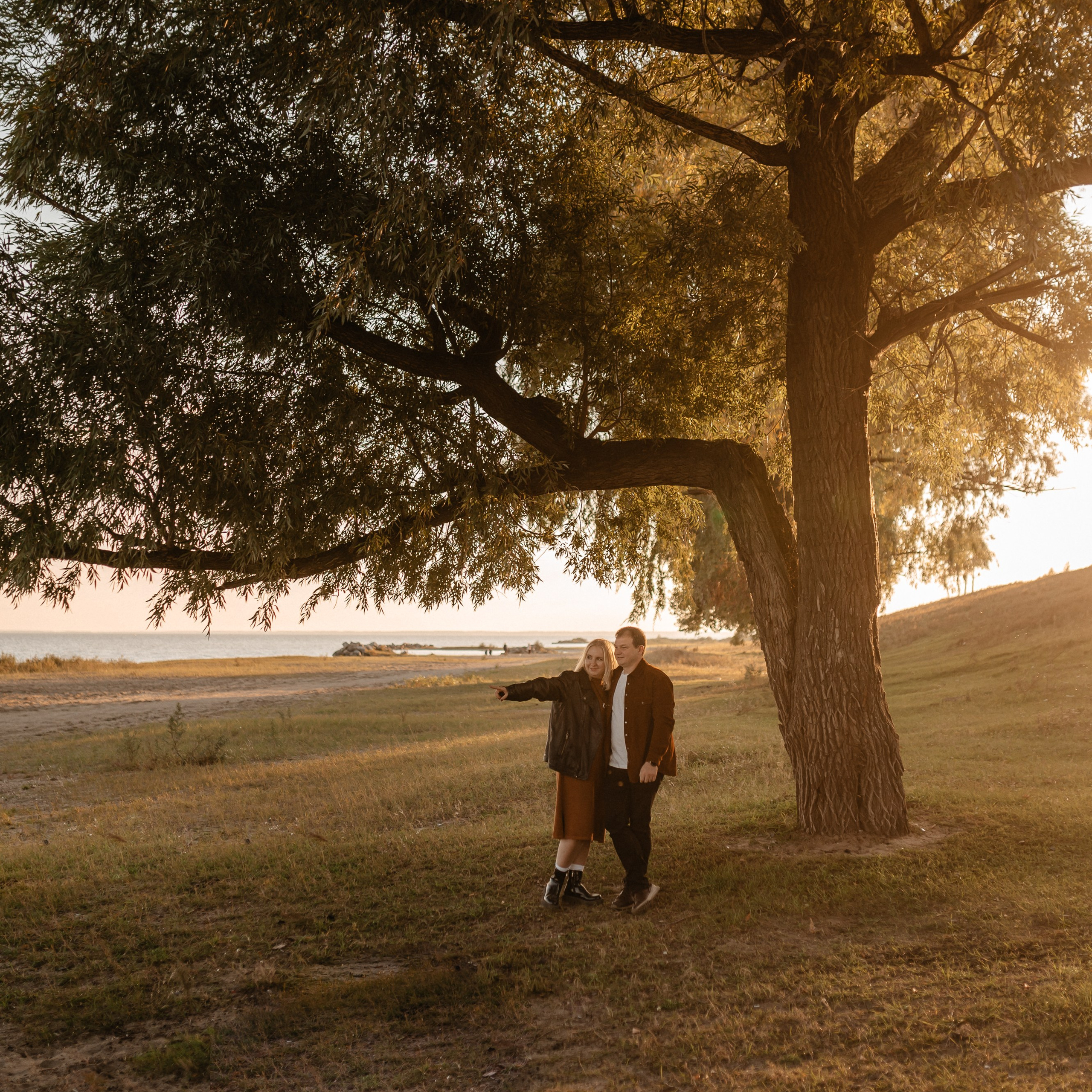 На пляже в Ленинском