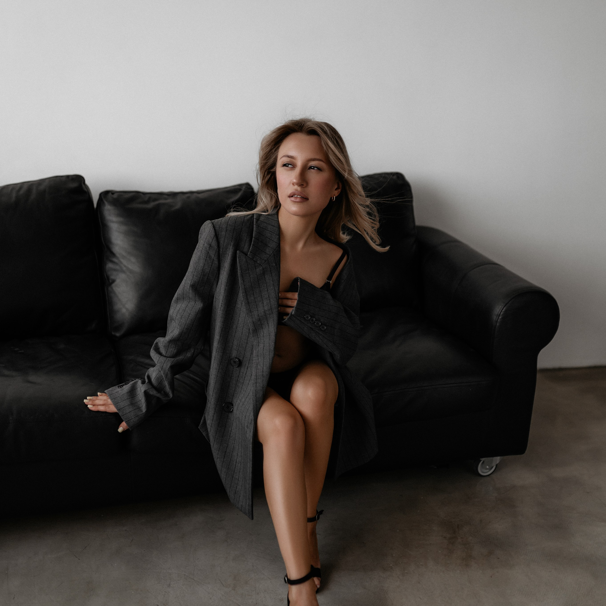 Съёмка в фоновой студии