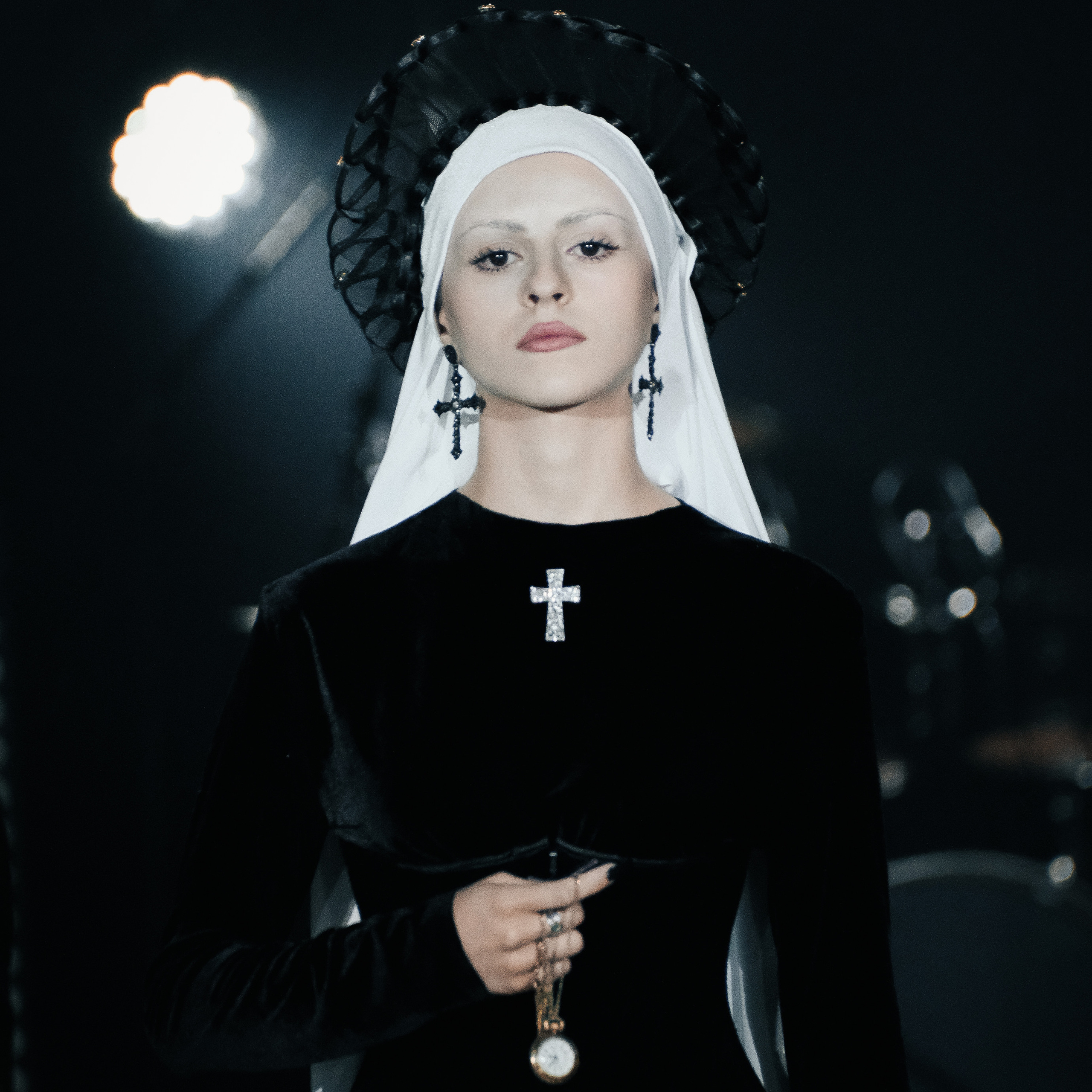 Cyber baroque fashion show