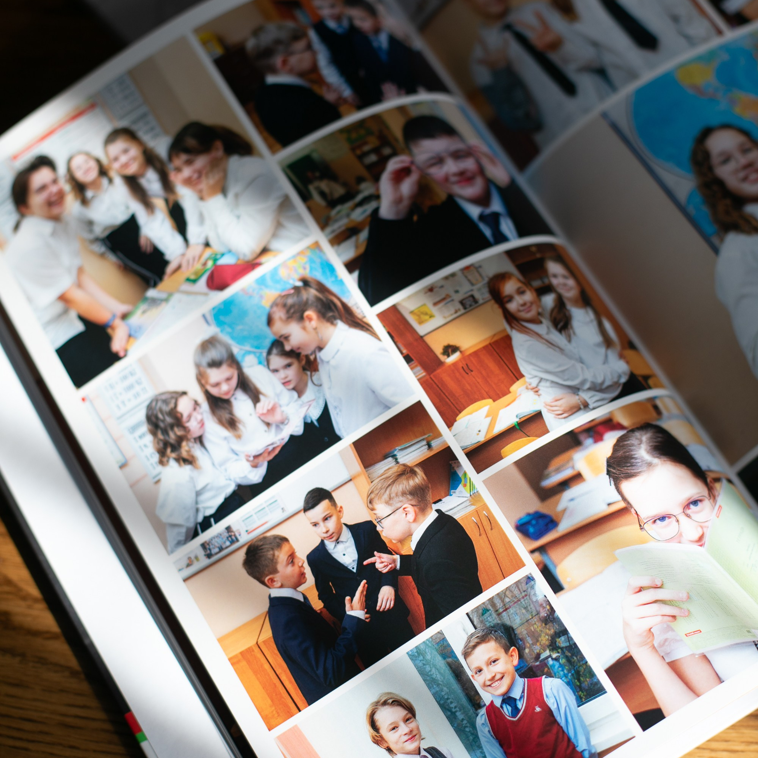 Полиграфический начальная школа. Выпускные альбомы, портретная съёмка в школах и садиках