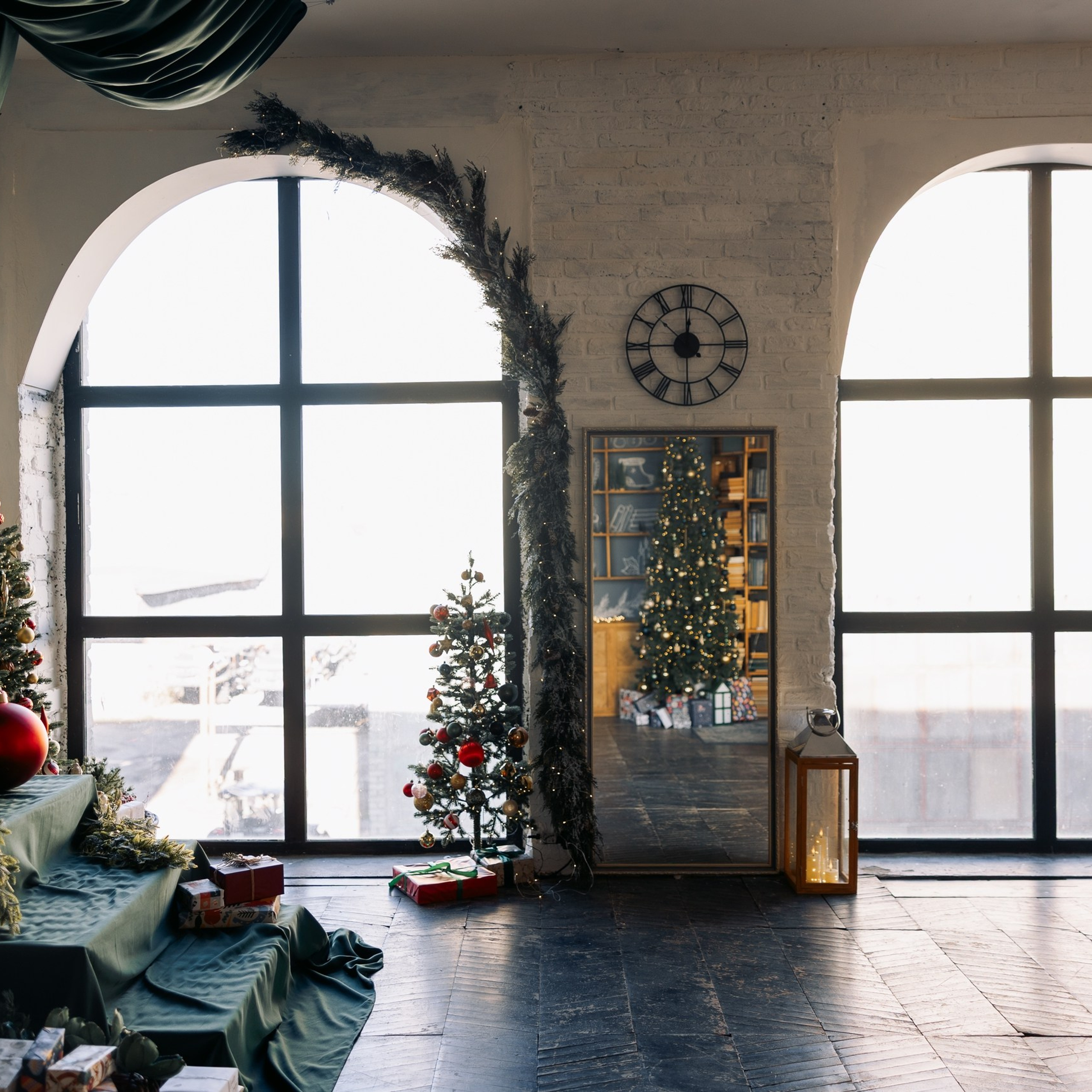 Фотостудии Новый год 2025. Семейный фотограф Тюмень Ксения Дереглазова