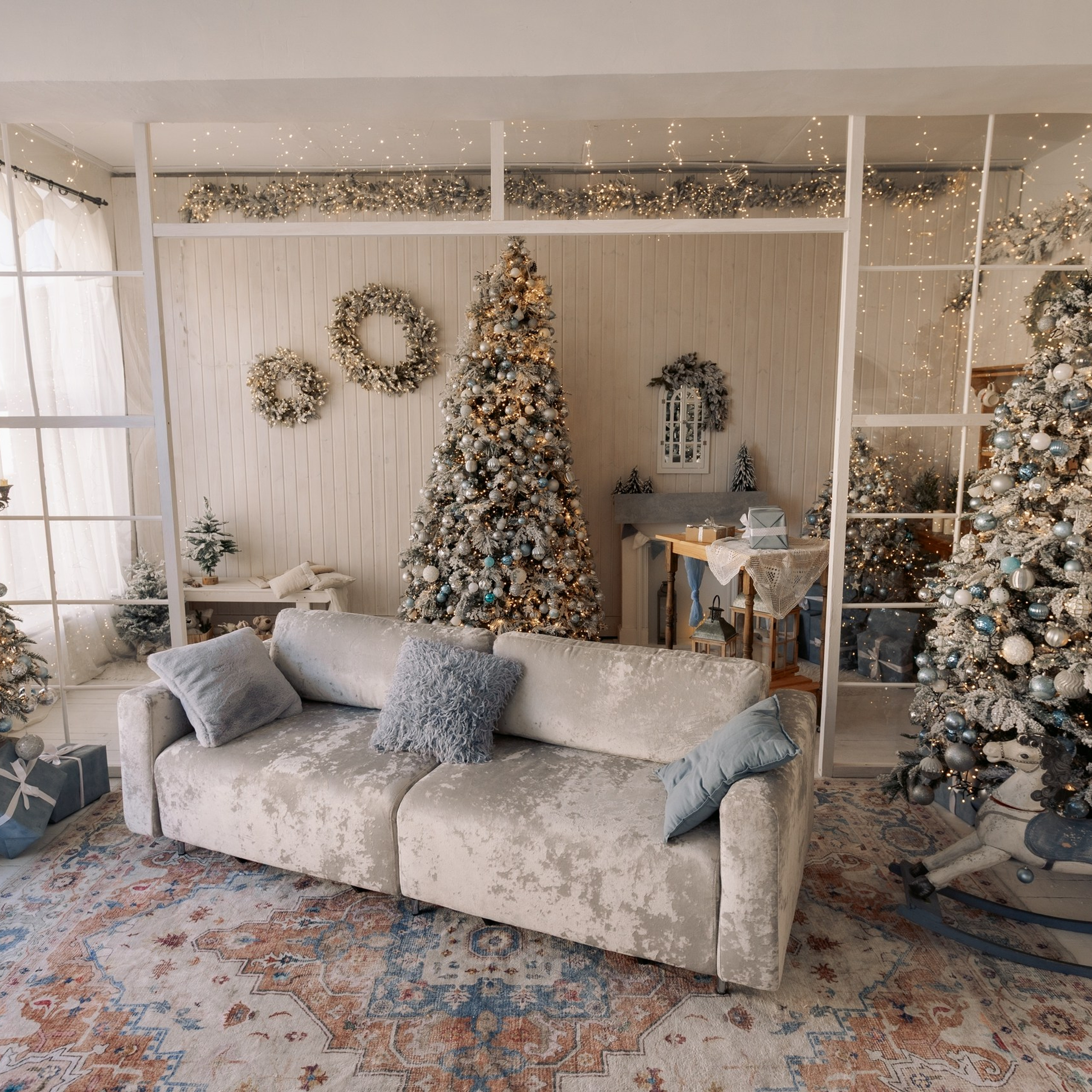 Фотостудии Новый год 2025. Семейный фотограф Тюмень Ксения Дереглазова