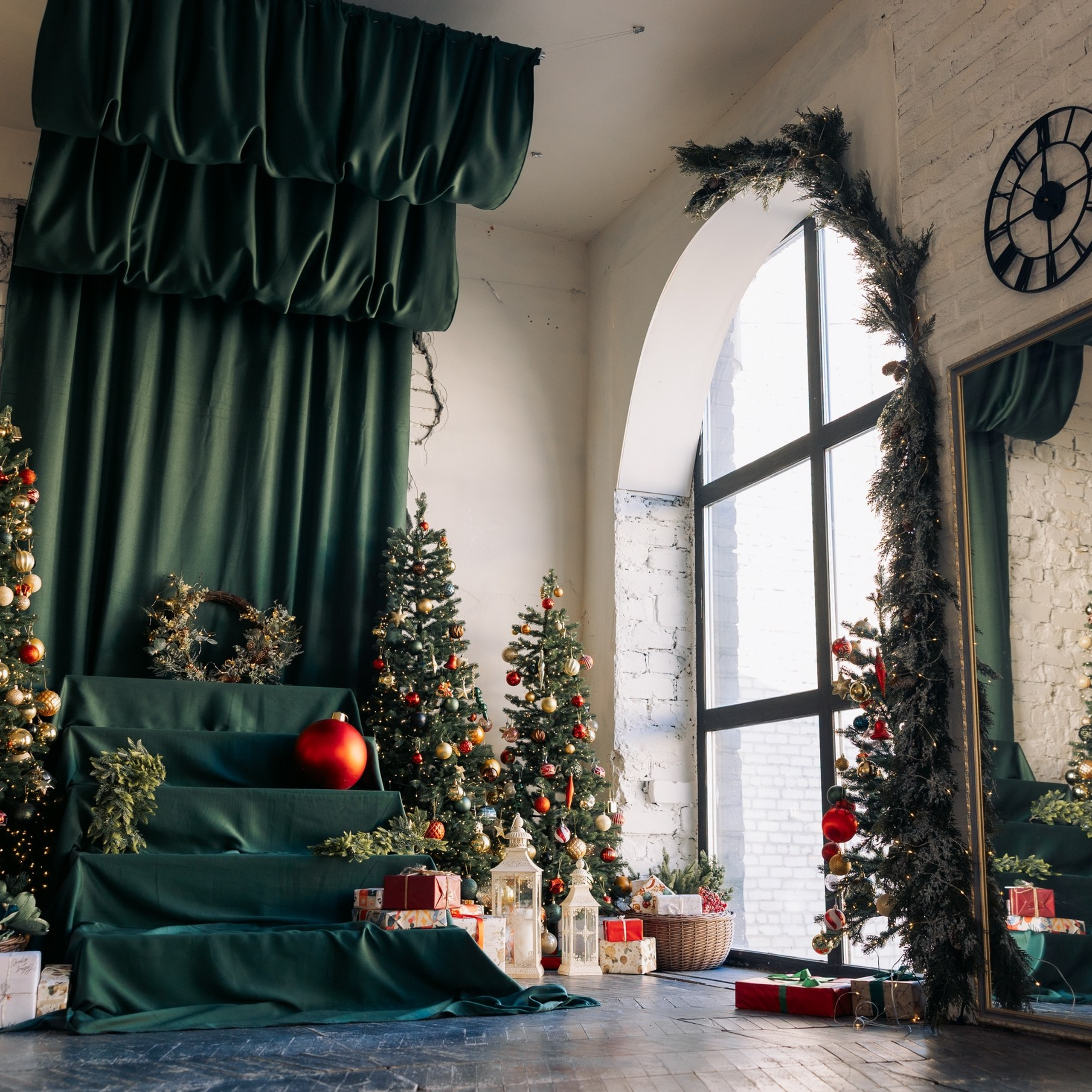 Фотостудии Новый год 2025. Семейный фотограф Тюмень Ксения Дереглазова