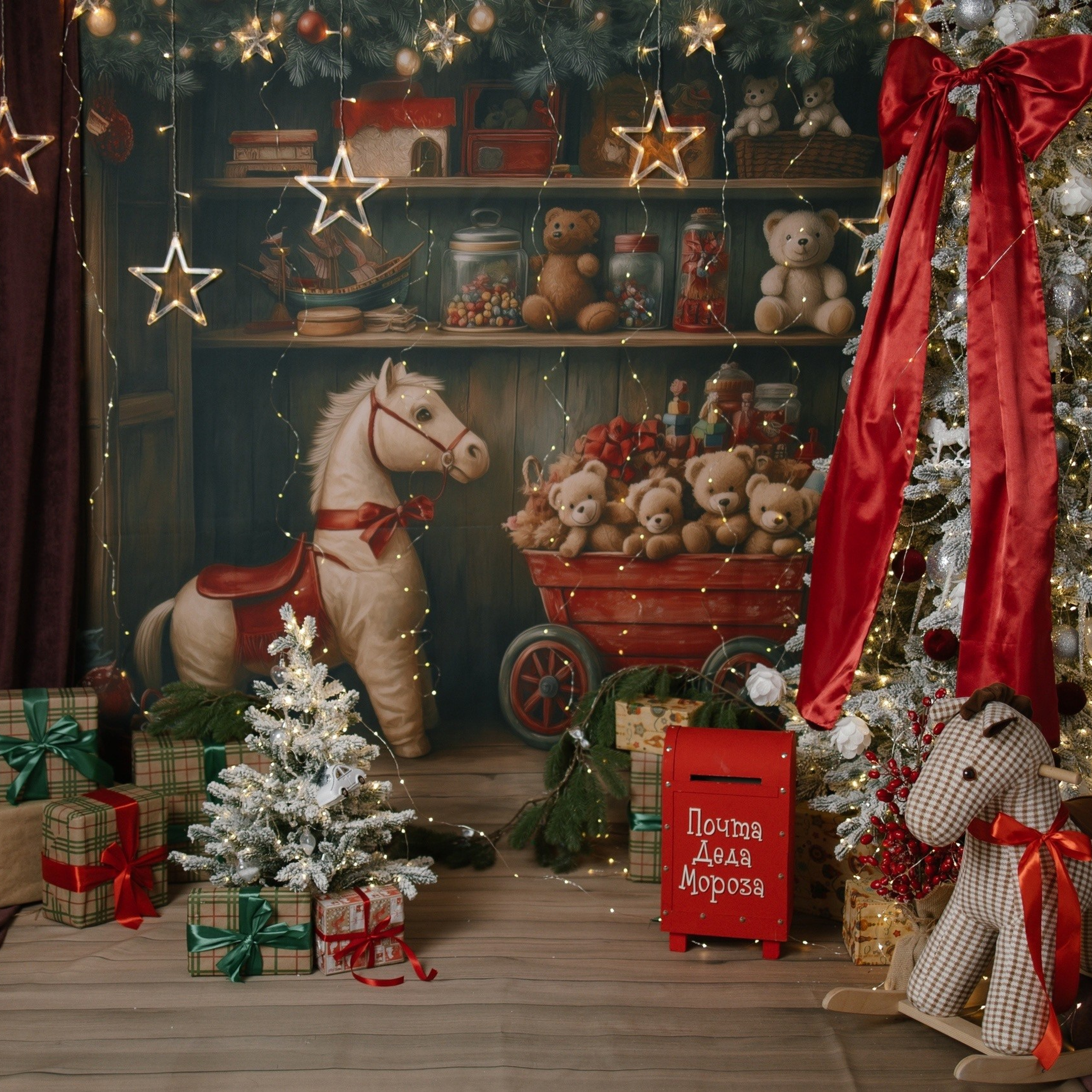 Фотостудии Новый год 2025. Семейный фотограф Тюмень Ксения Дереглазова