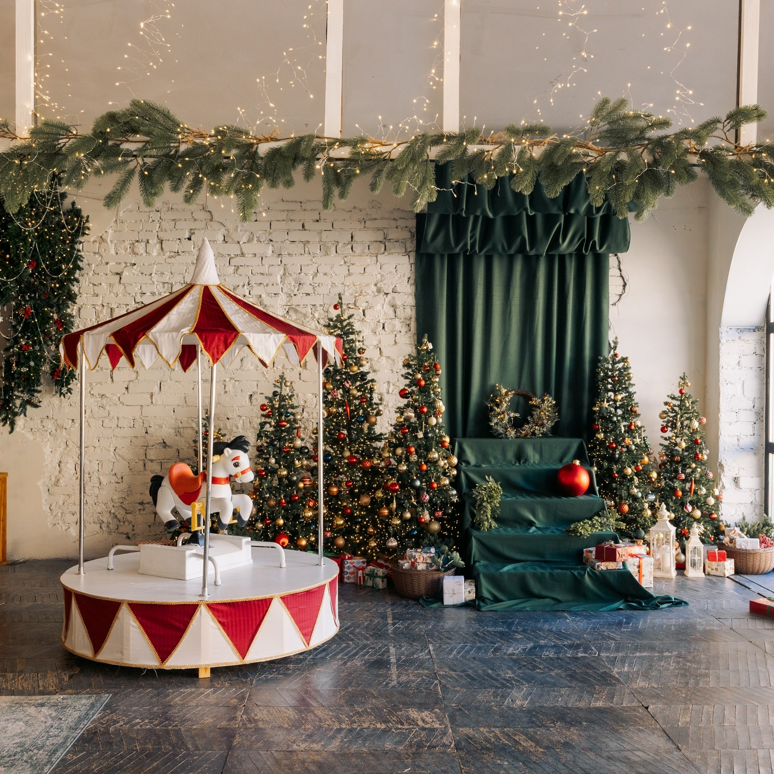 Фотостудии Новый год 2025. Семейный фотограф Тюмень Ксения Дереглазова