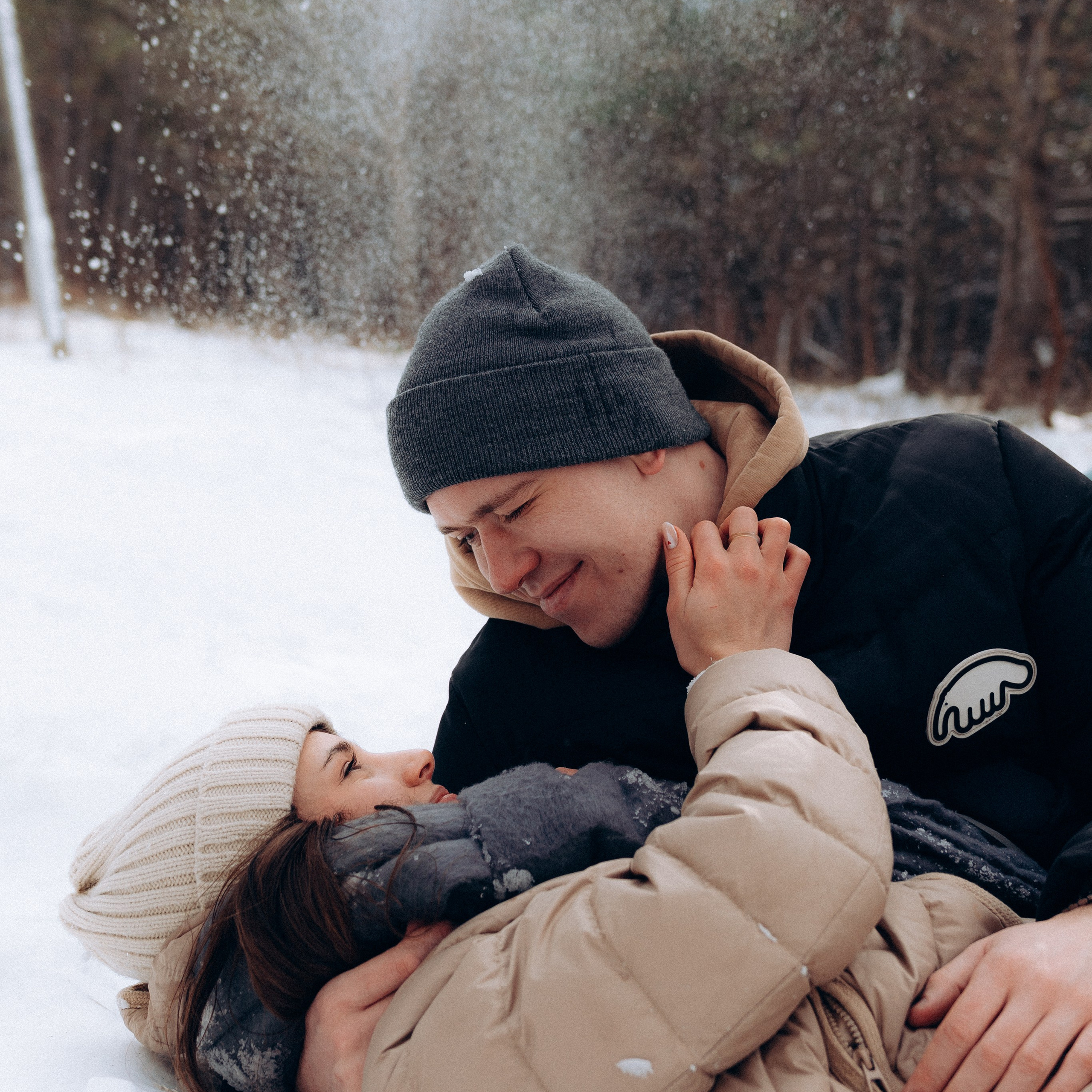 Саша и Даня | Снежный денек