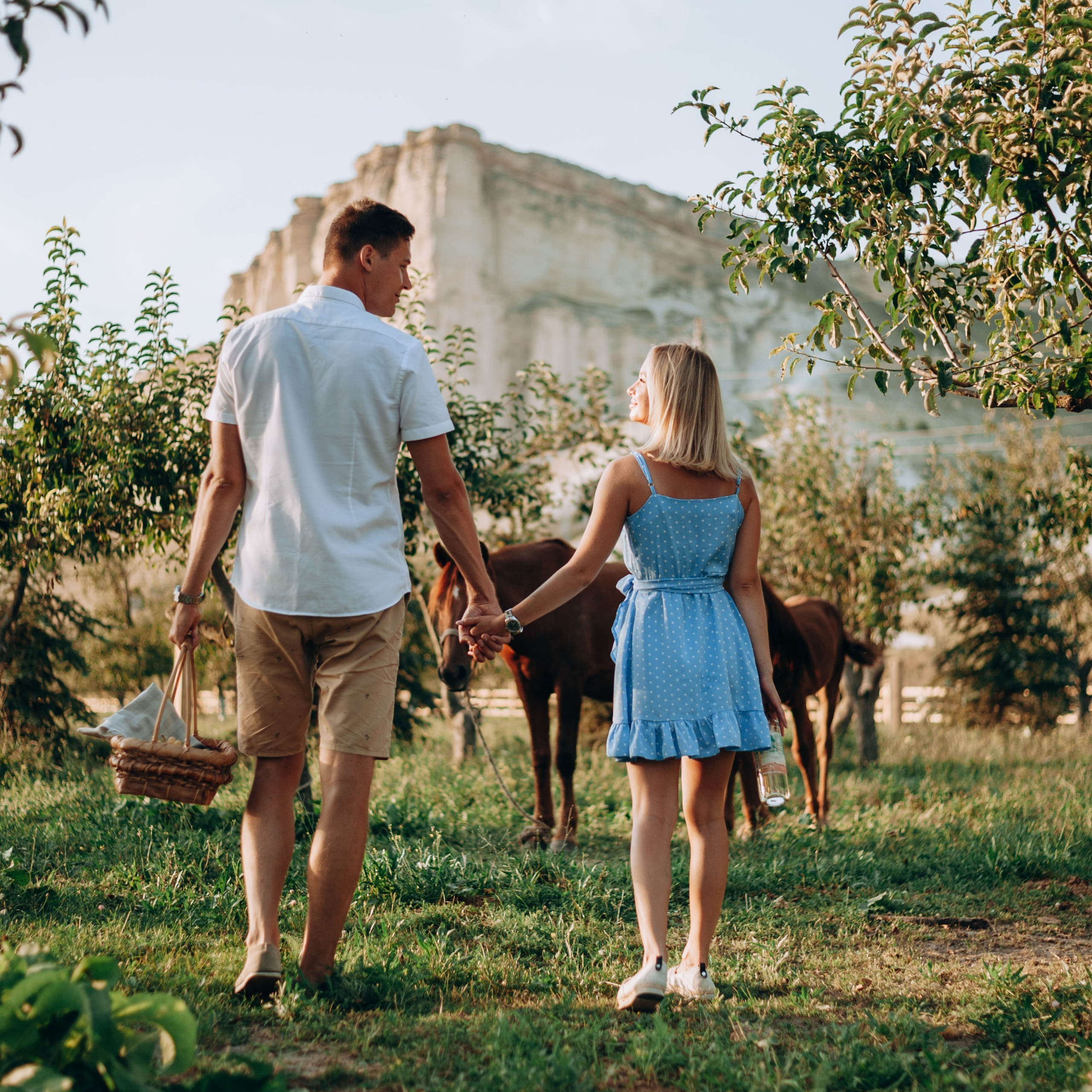 Ксения и Вова | На конном ранчо