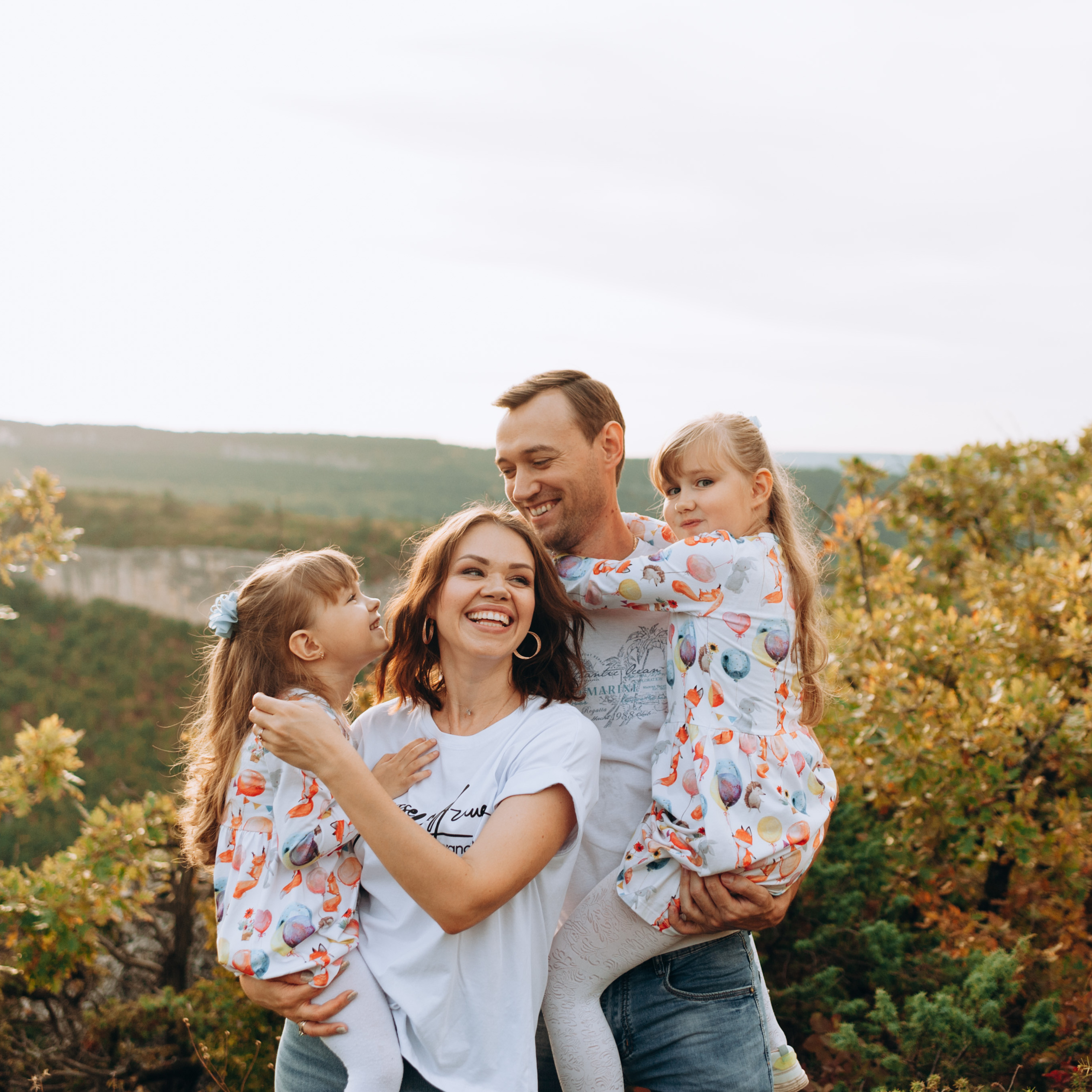 Закат на Качи-Кальоне | Семейная съемка