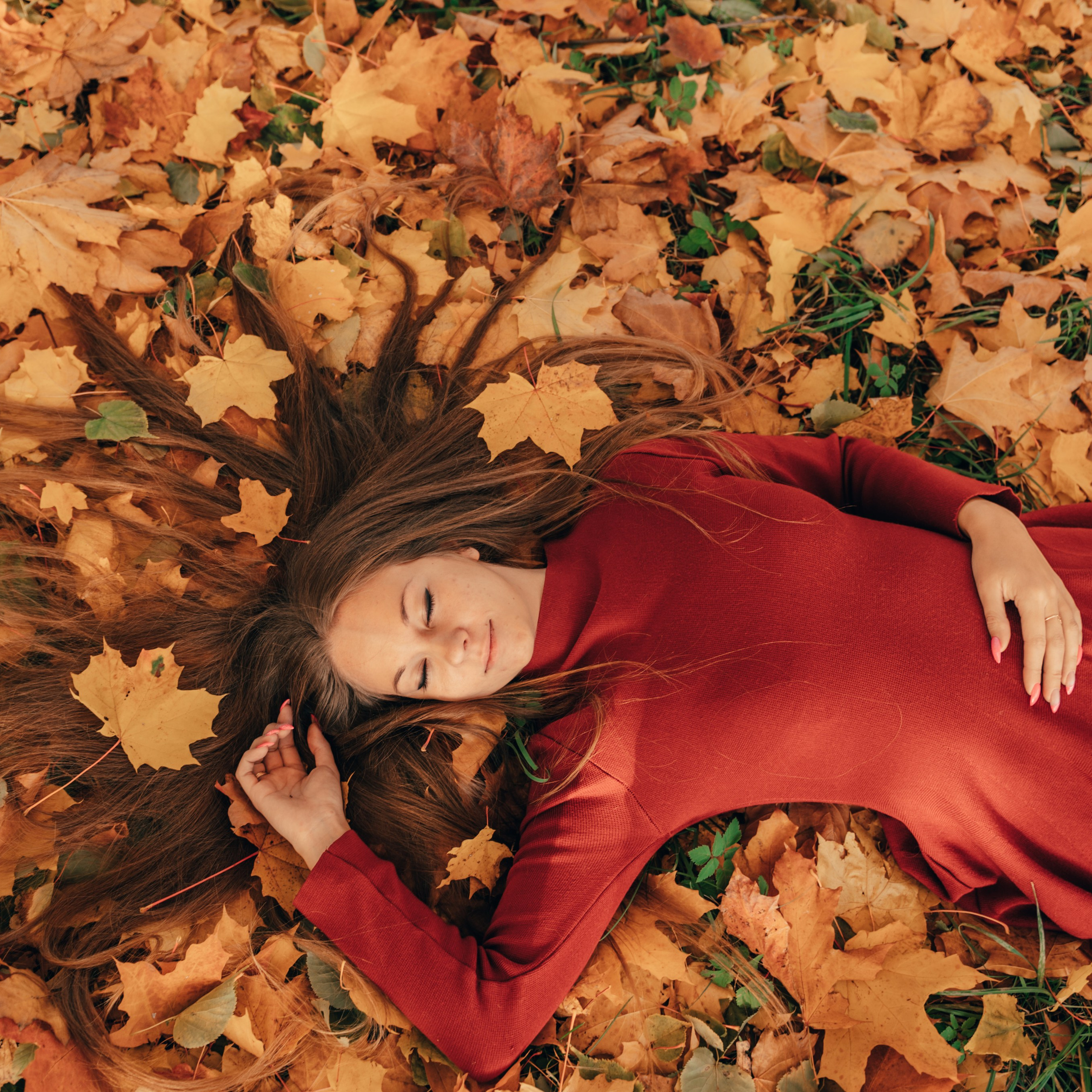 Дождь из листьев