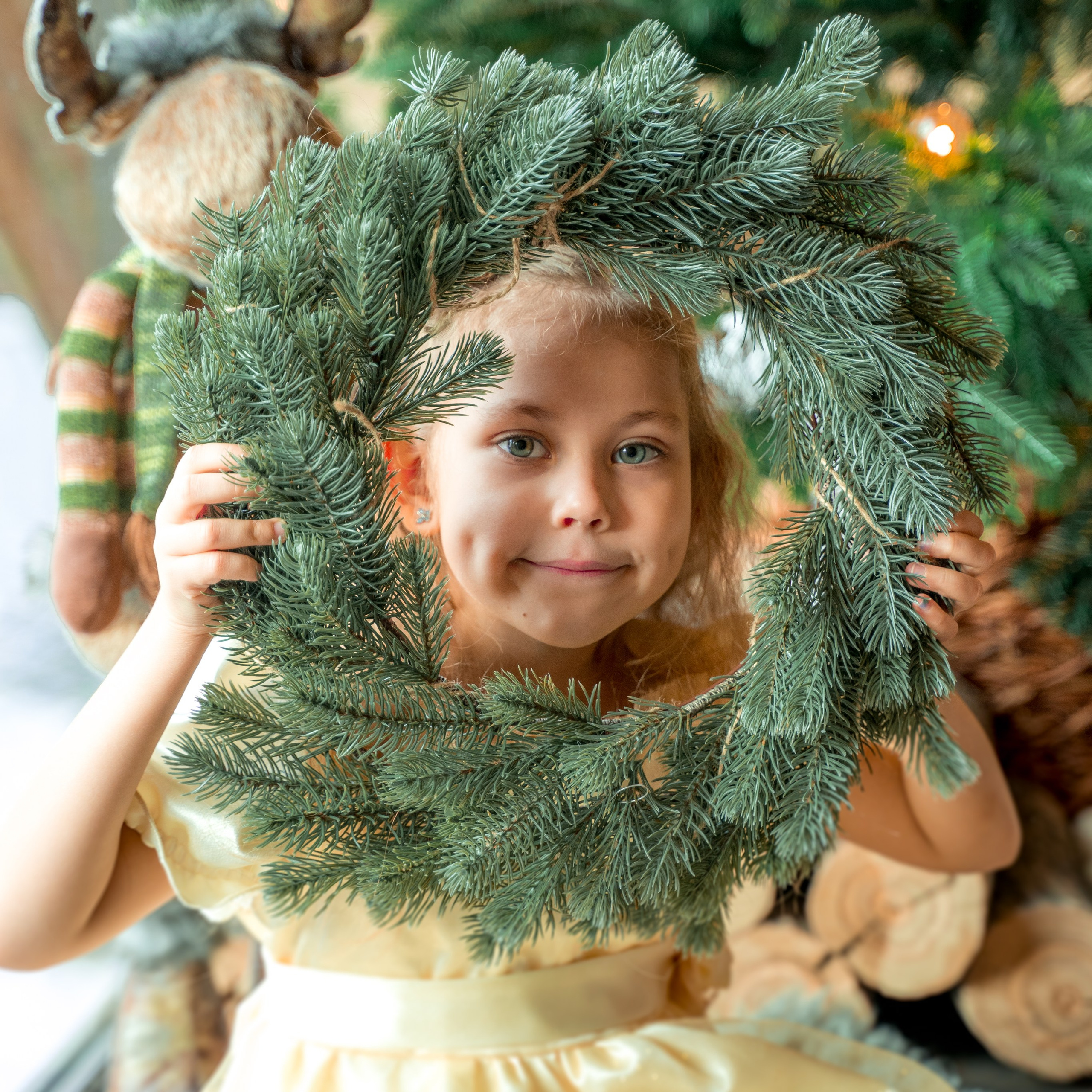 Новогодняя фотосессия в доме