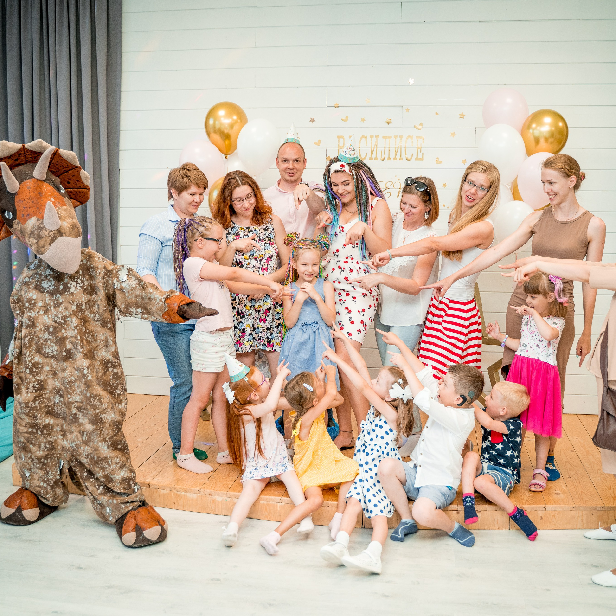 День рождение Василисы 7 лет