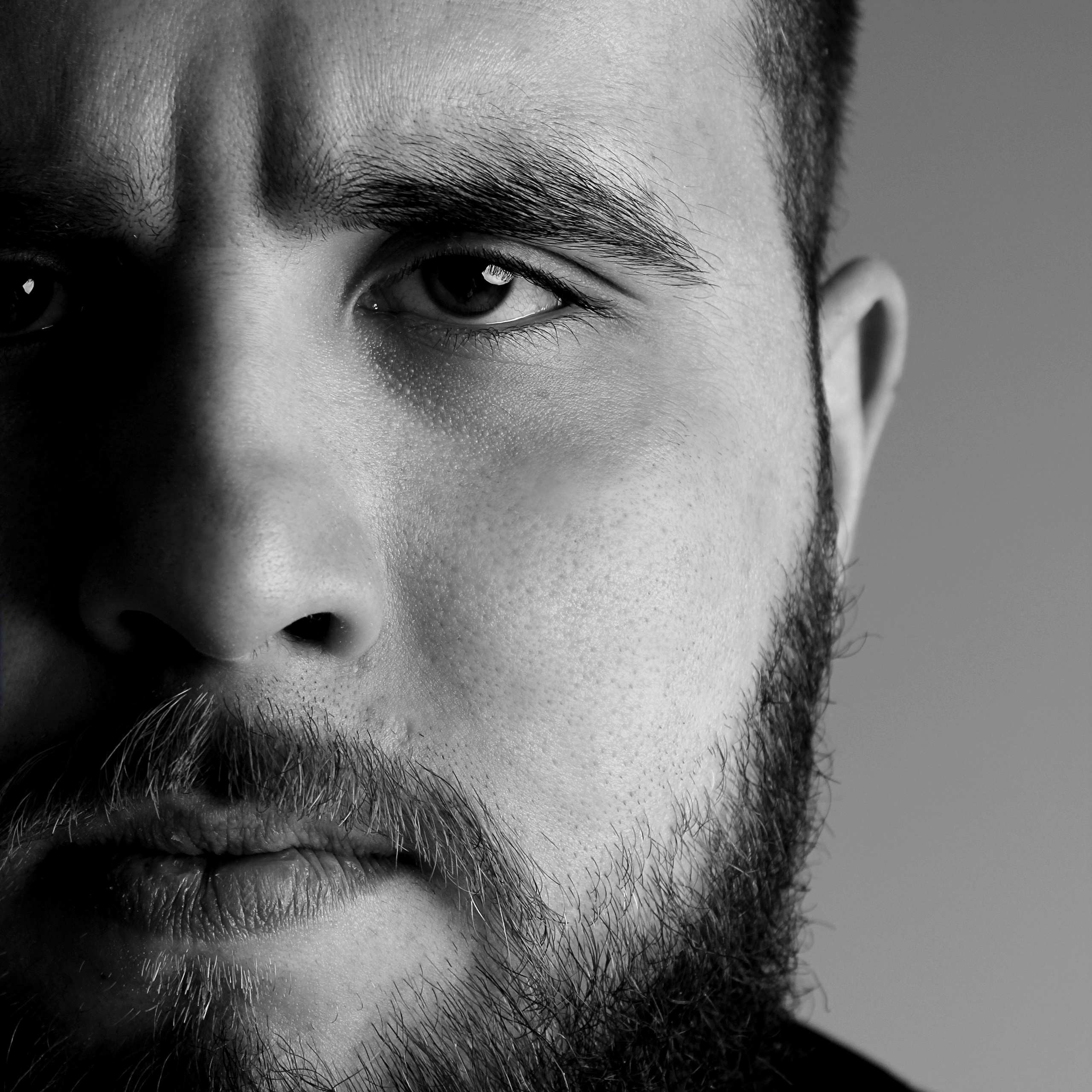 Мужская фотосессия в студии. Булат