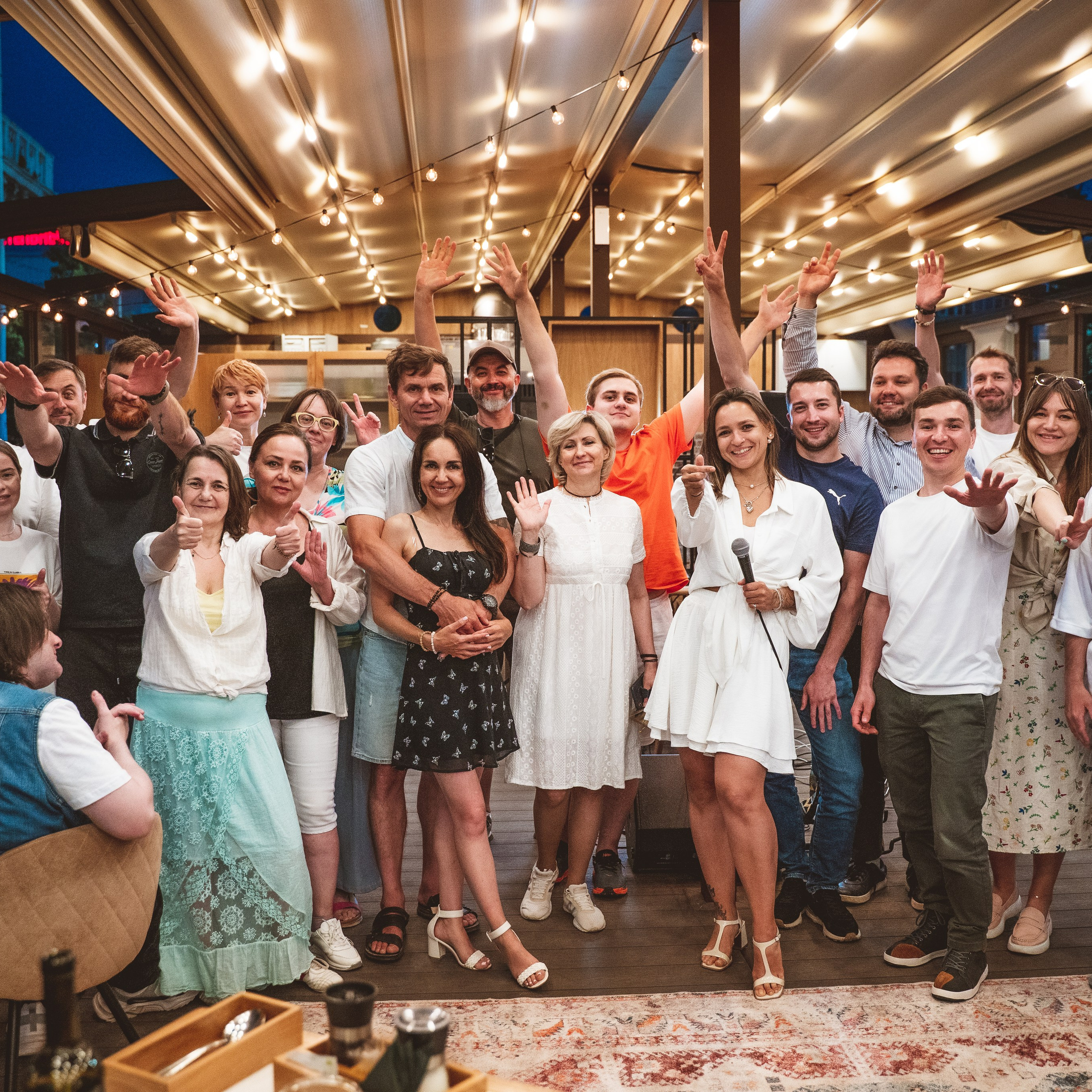 Кумпан. Открытие летней площадки