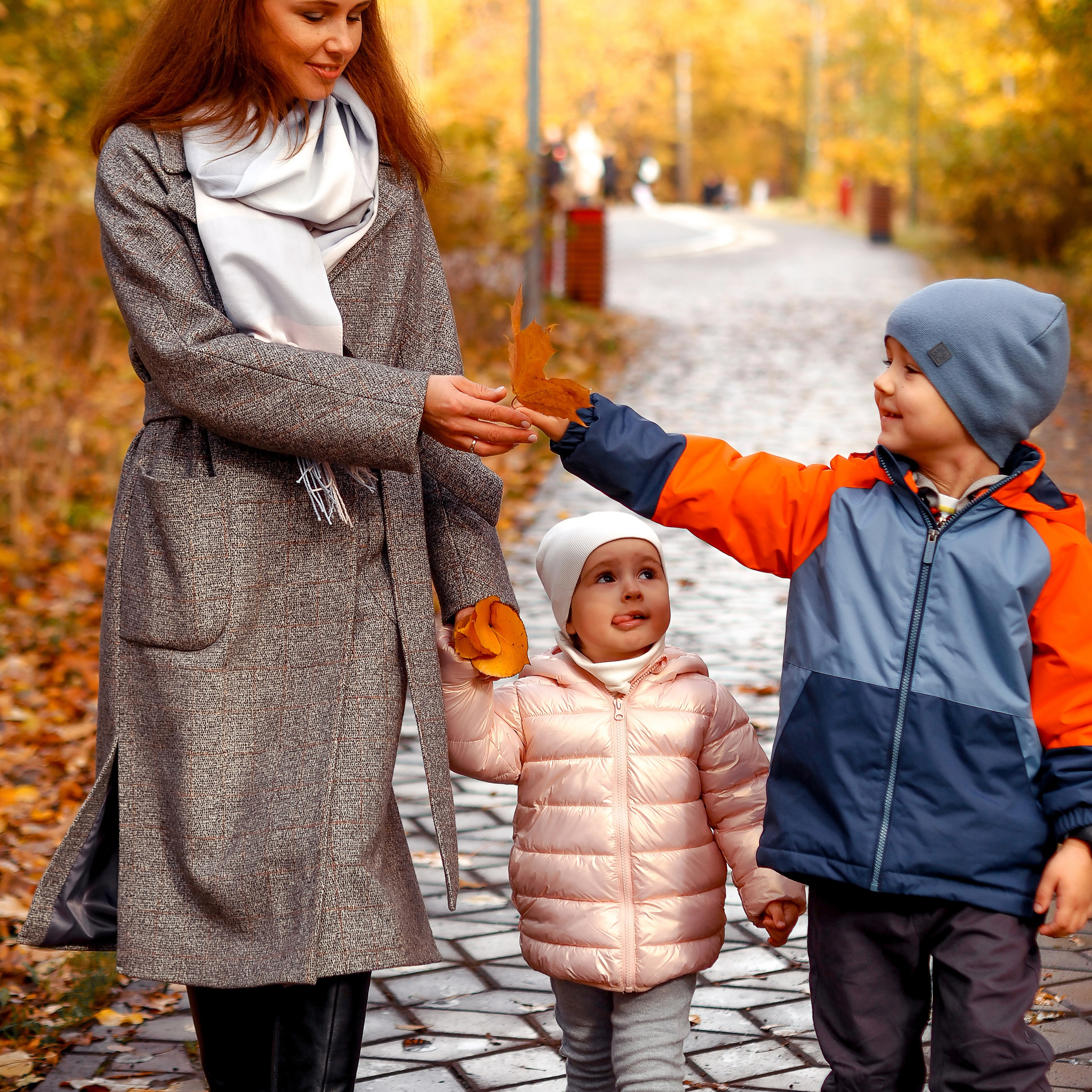 На природе