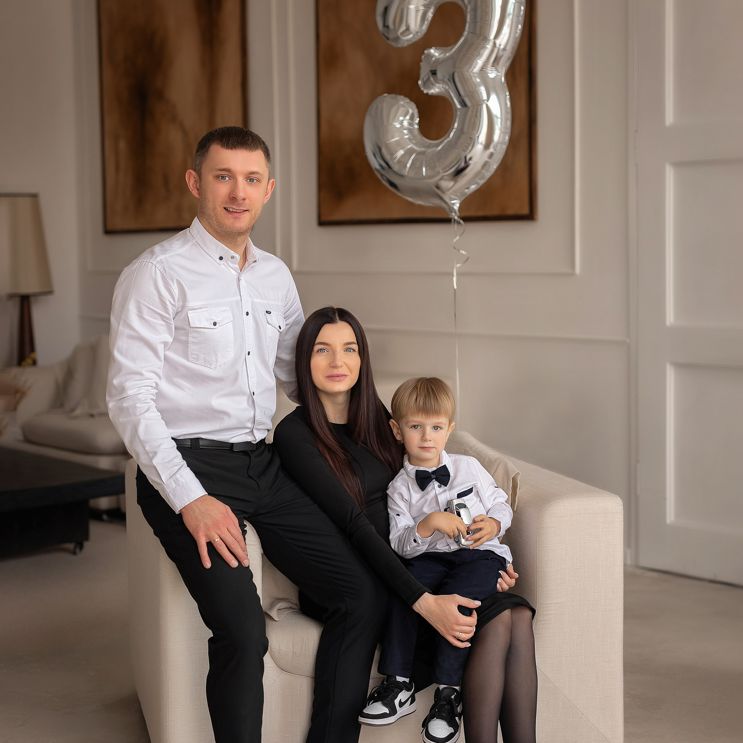 Максим, Ирина и Семён