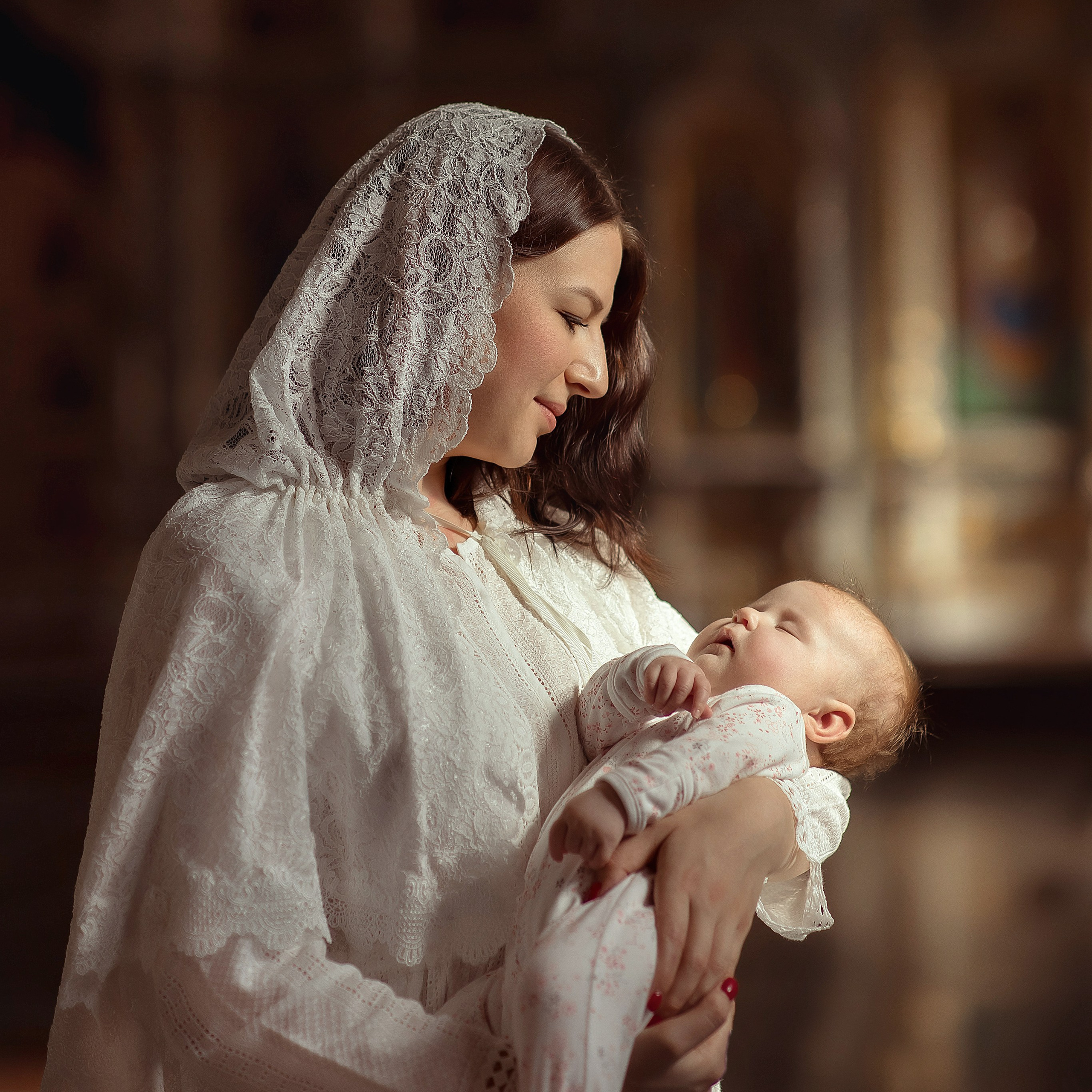 Крещение Аделины Всецарица