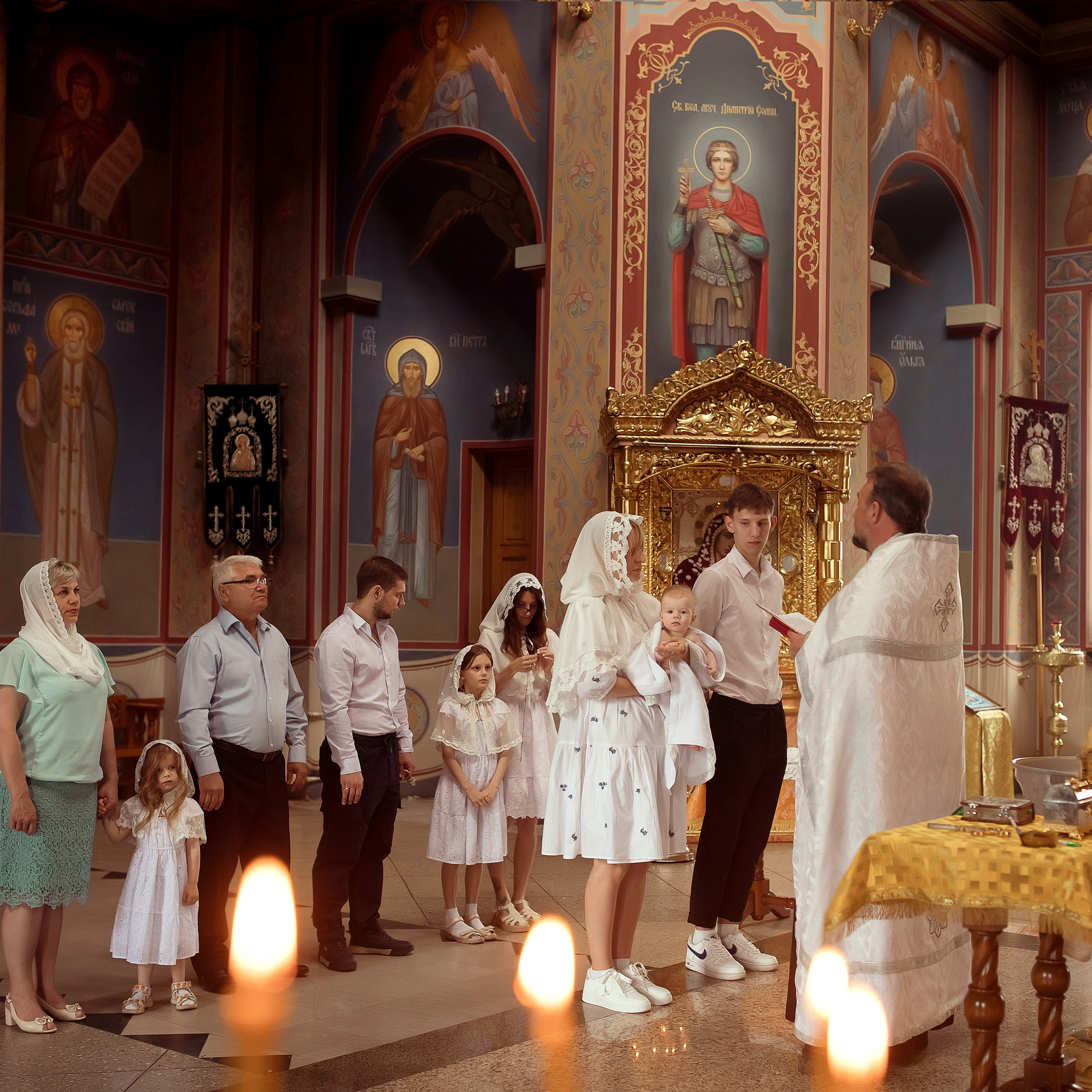 Крещение Матвея Покровский храм