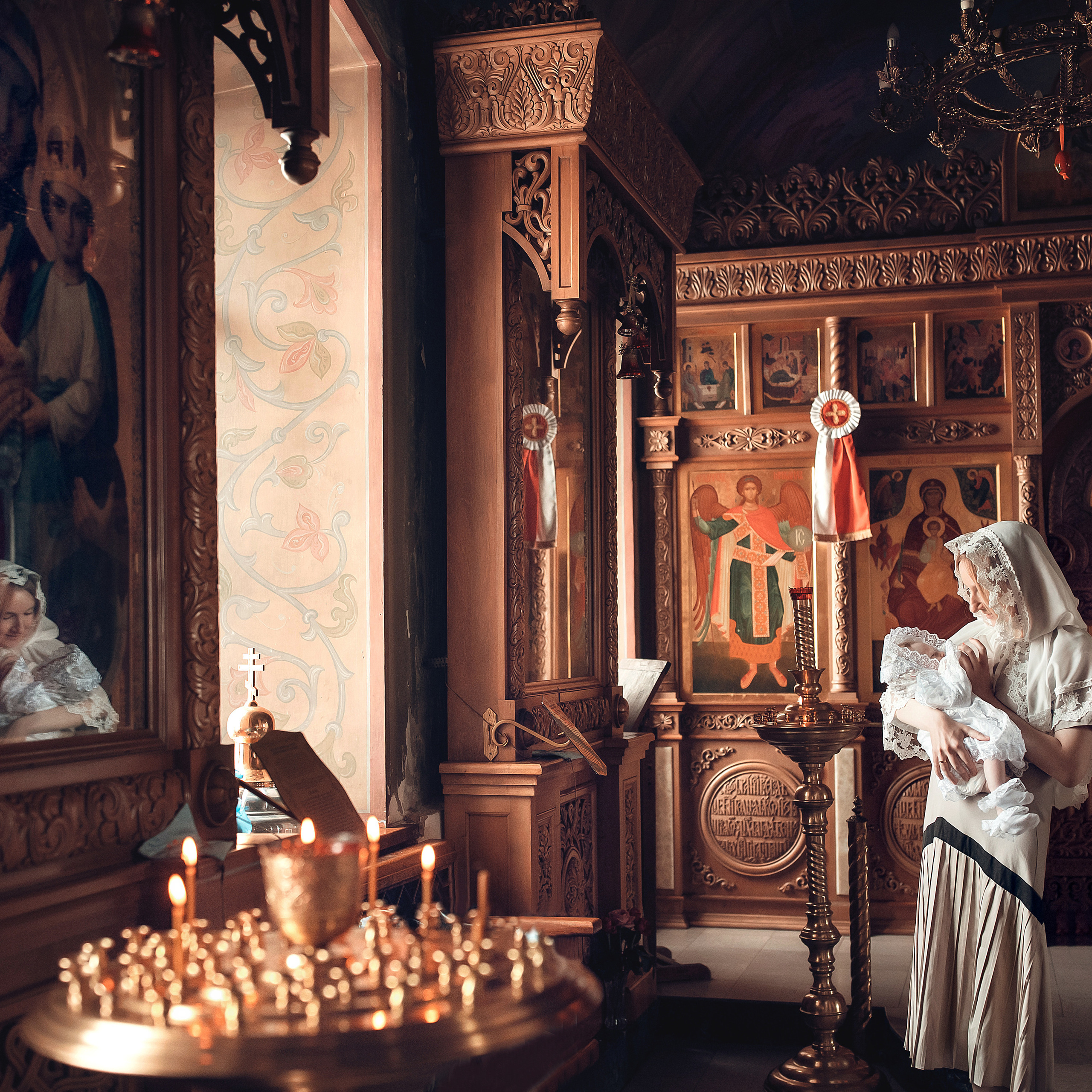 Крещение Полины Покровский собор