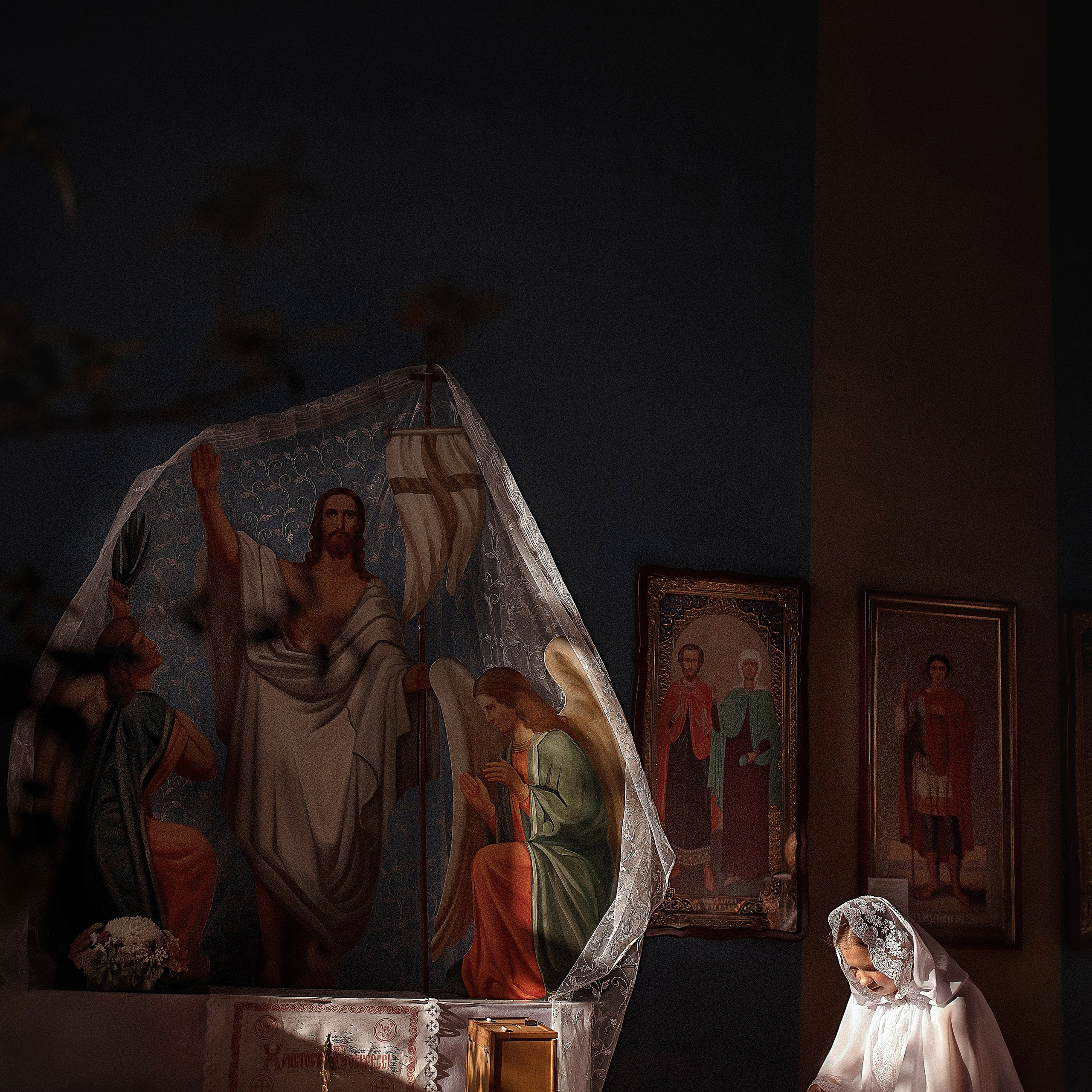 Крещение Полины село Хохол