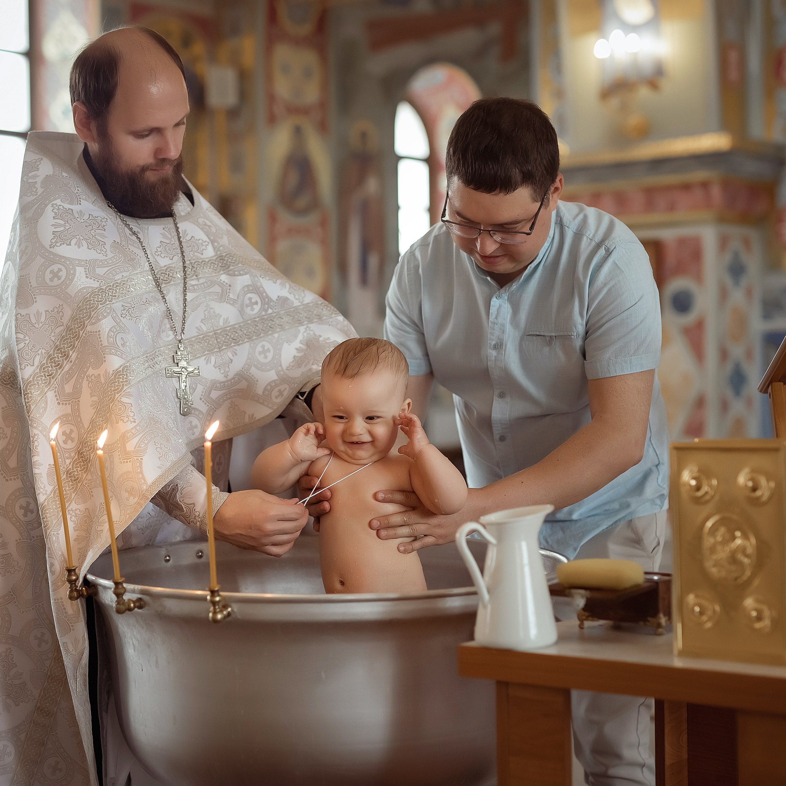 Крещение Константина Всецарица