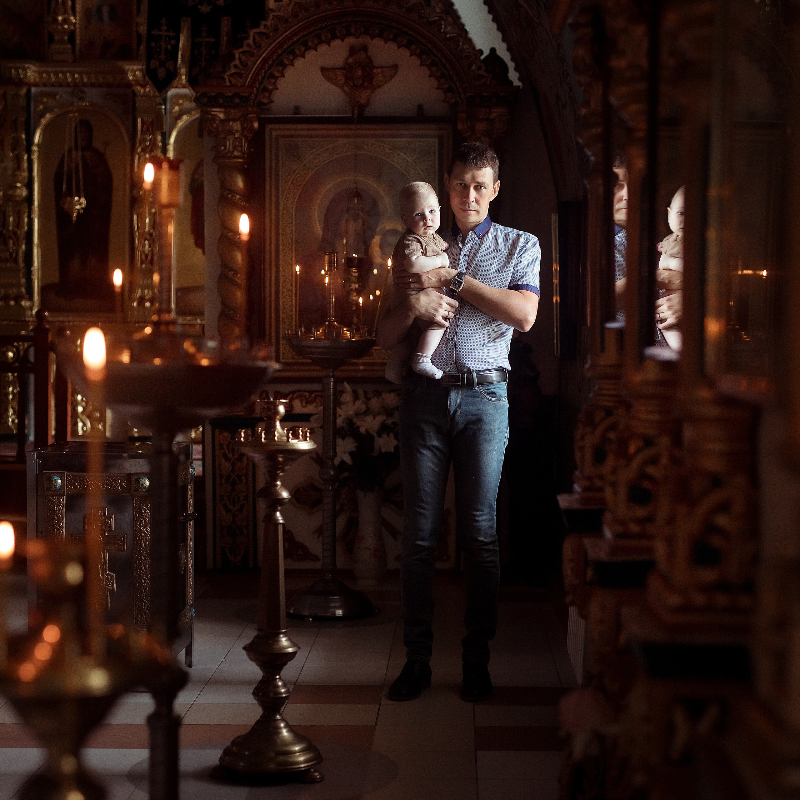 Крещение Максима Воскресенский храм