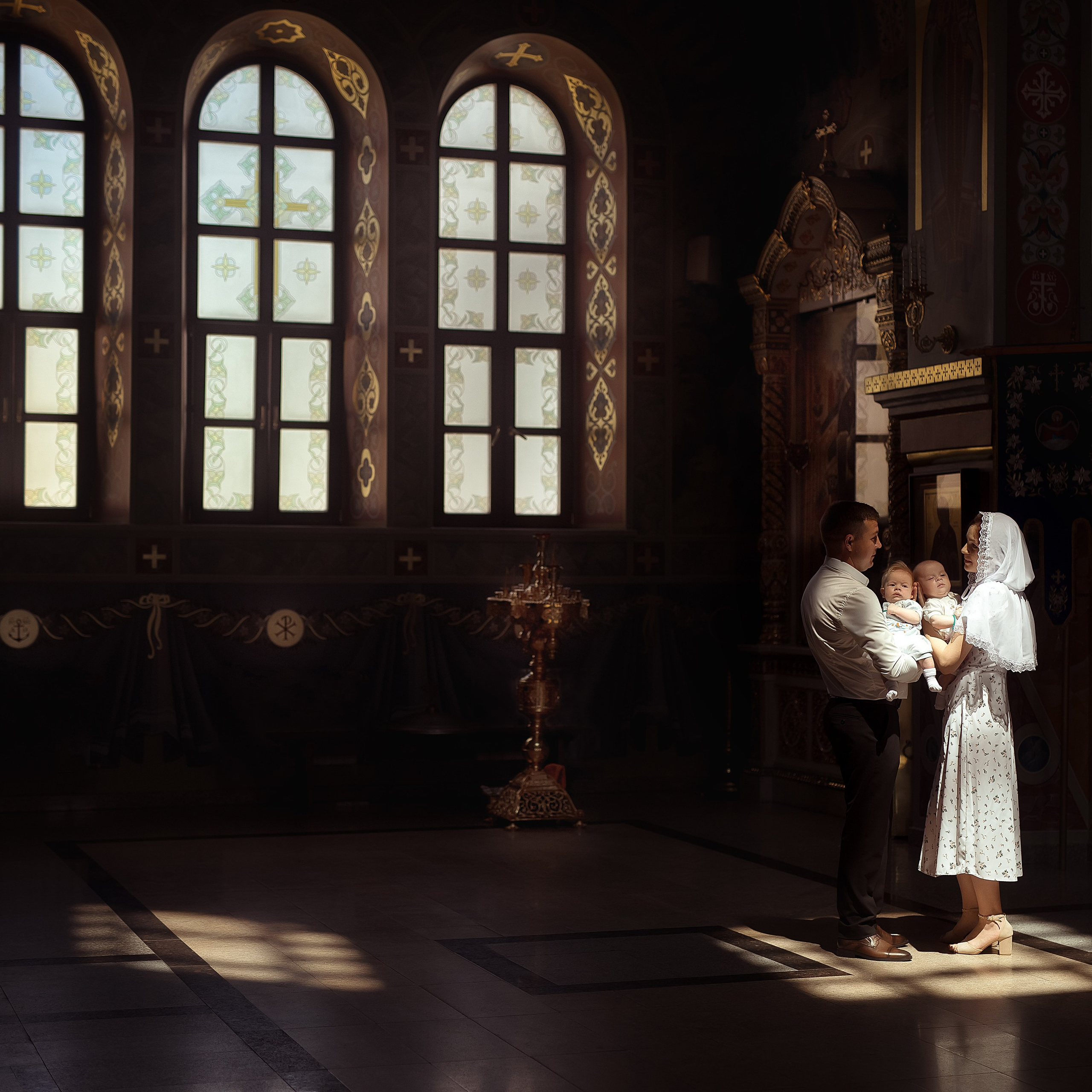 Крещение Арсения И Евгения Всецарица