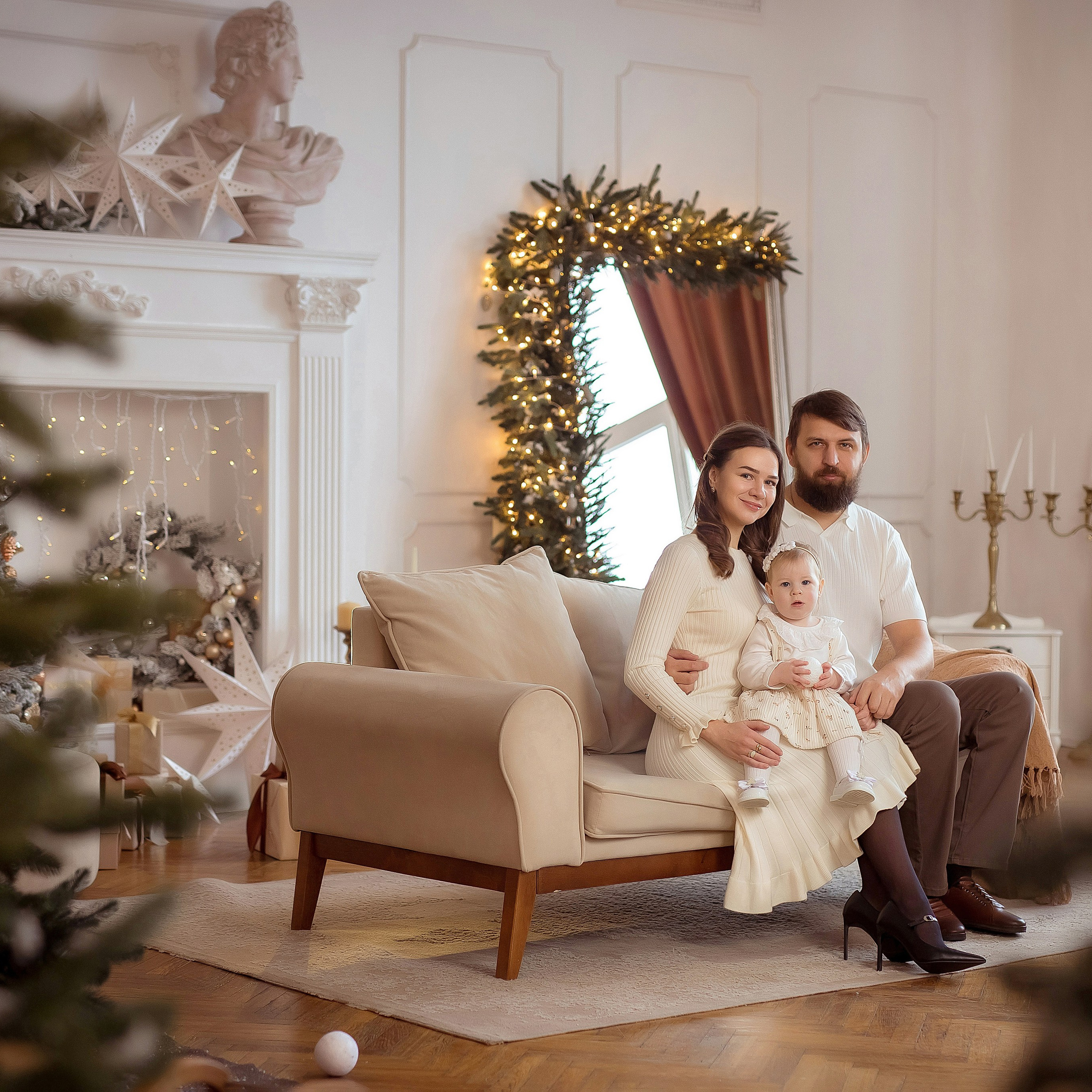 Юля, Лизочка и Дмитрий