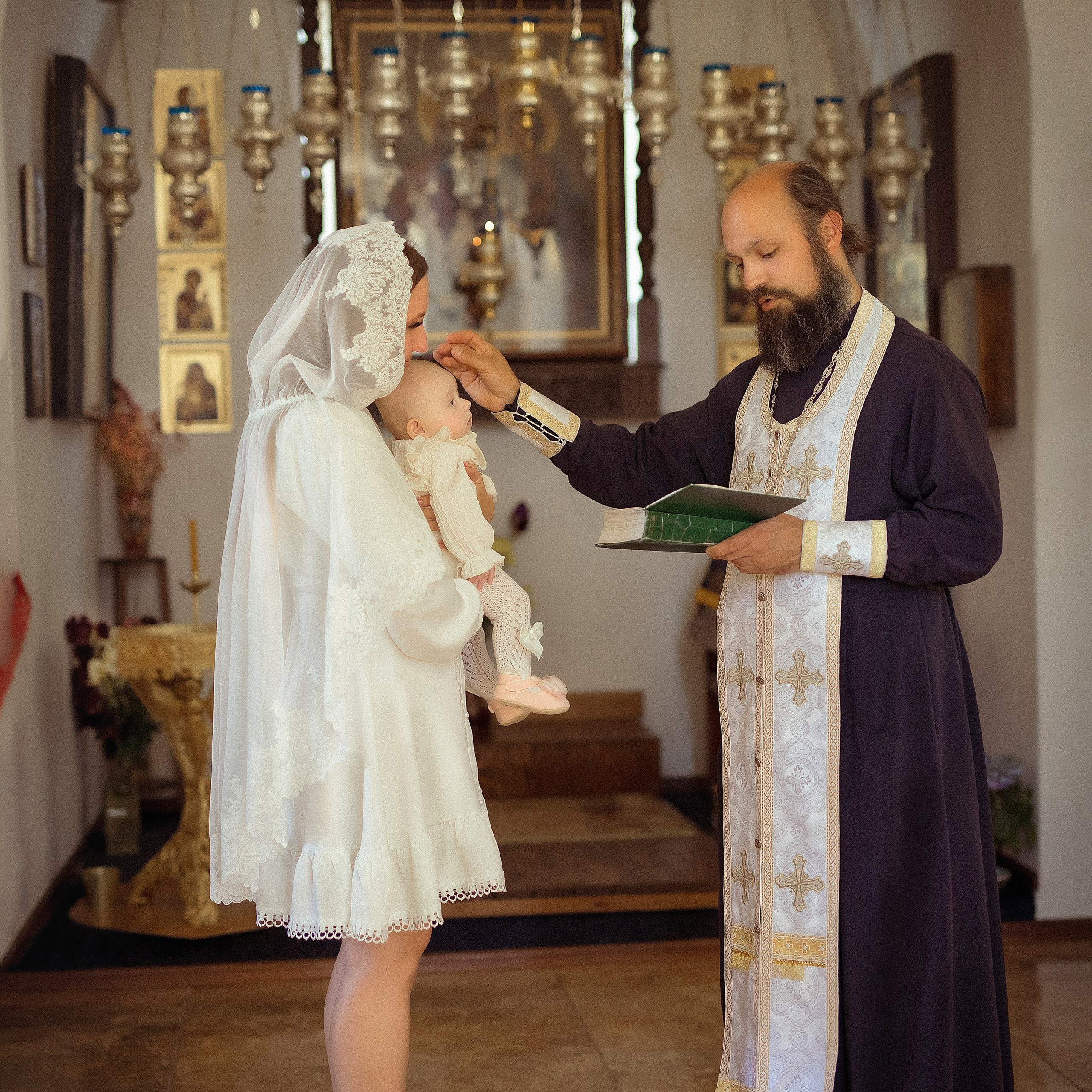 Крещение Варвары Церковь Богоявления Господня