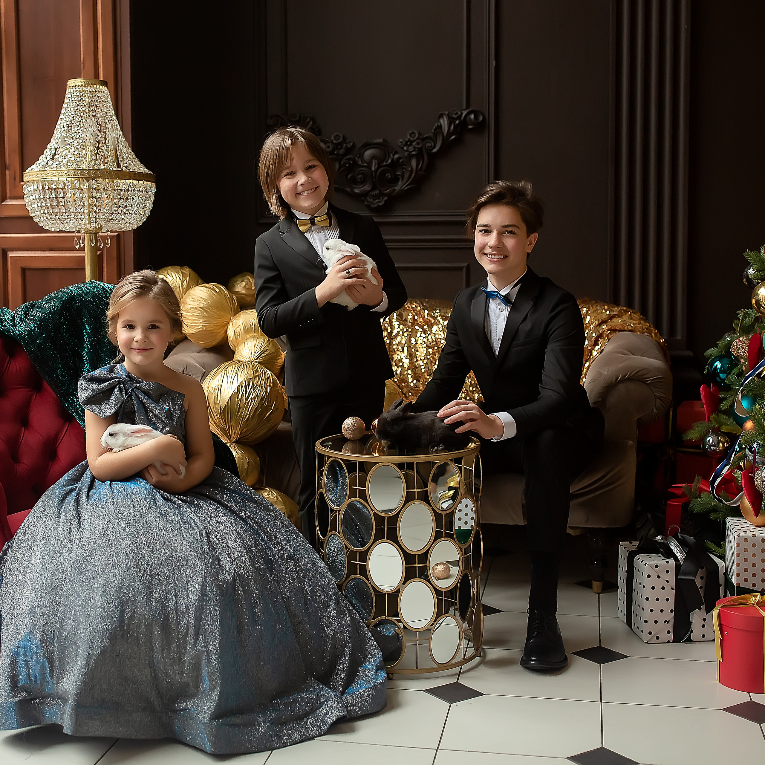 Лиза, Артем, Матвей