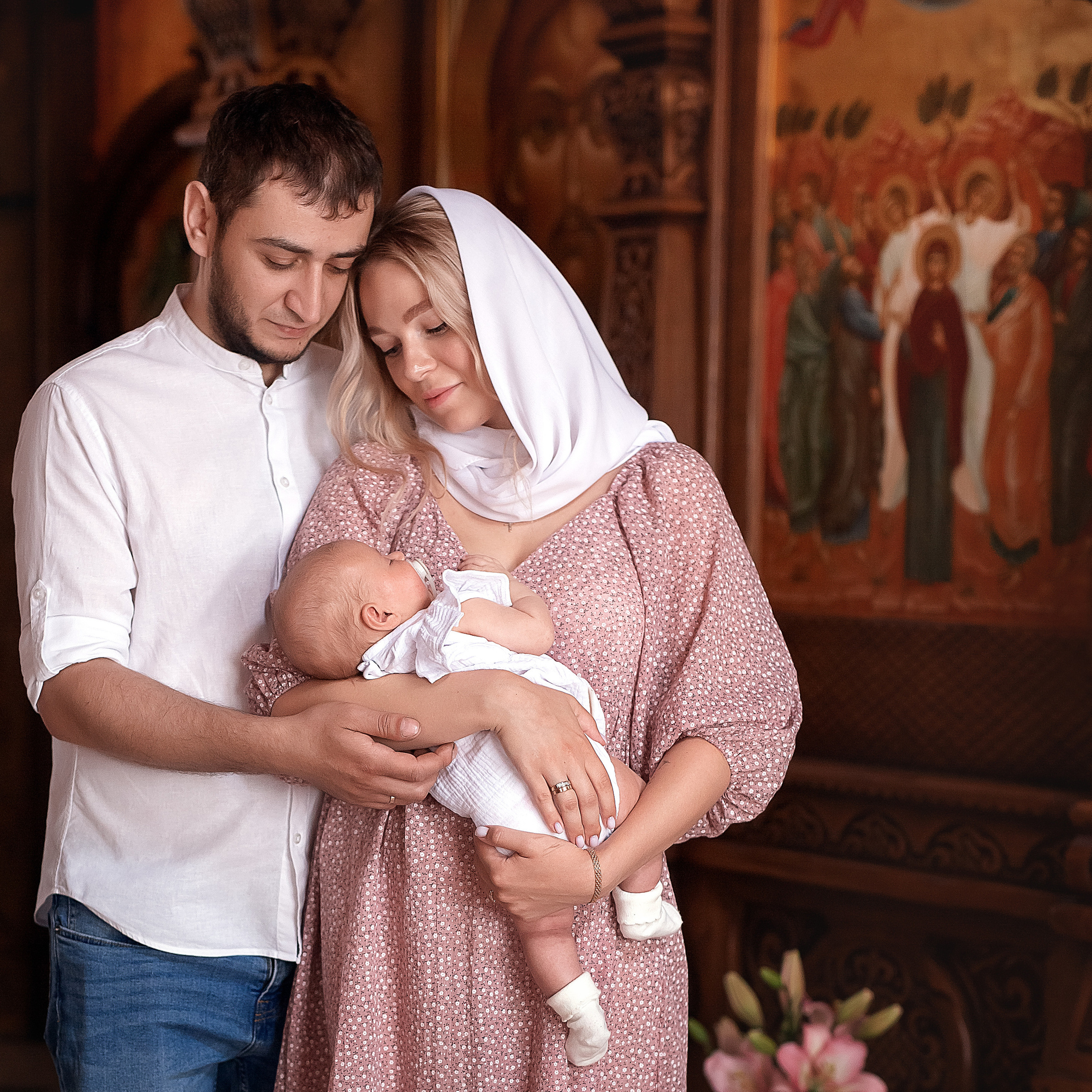 Крещение Софии Храм Вознесения Господня