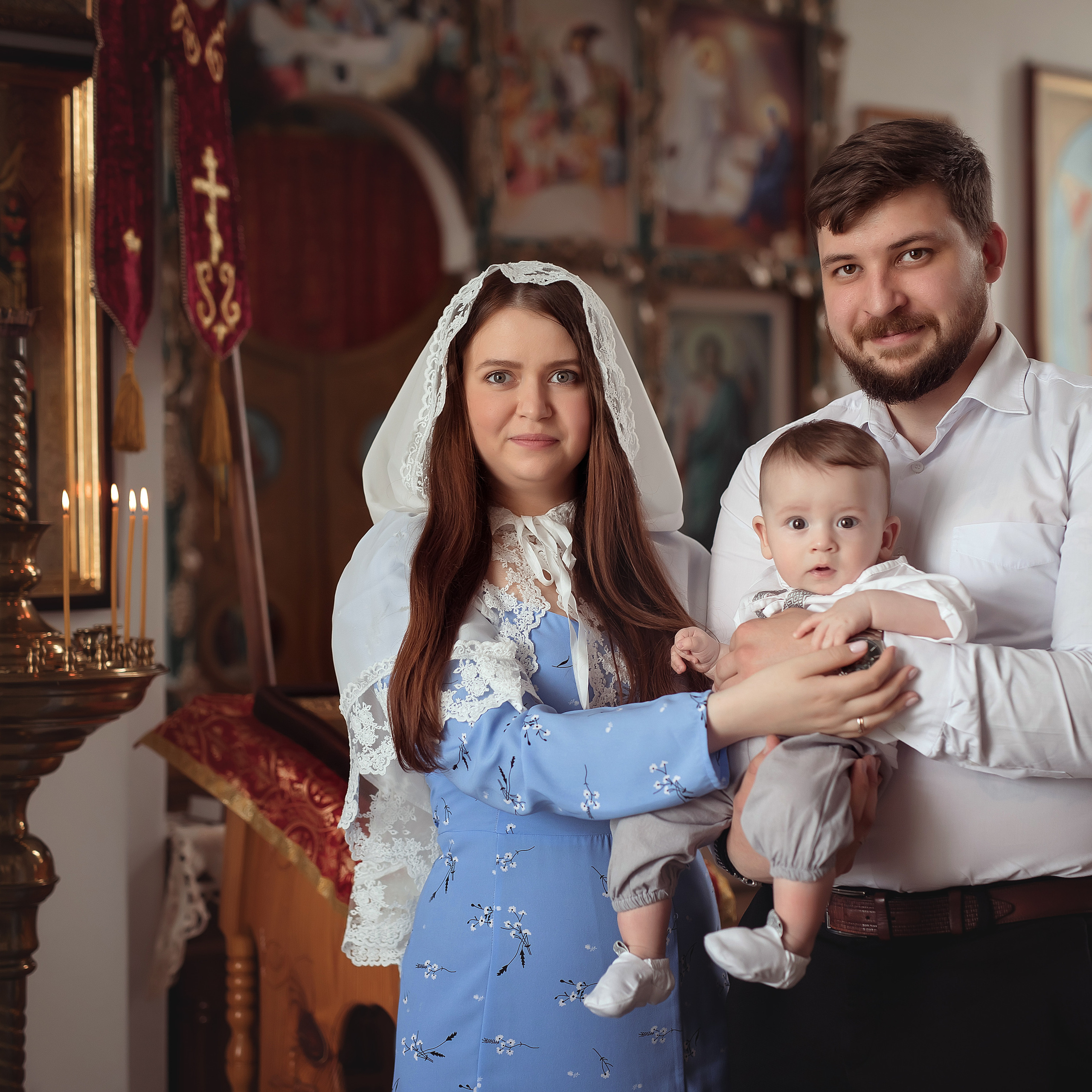 Крещение Лёвушки