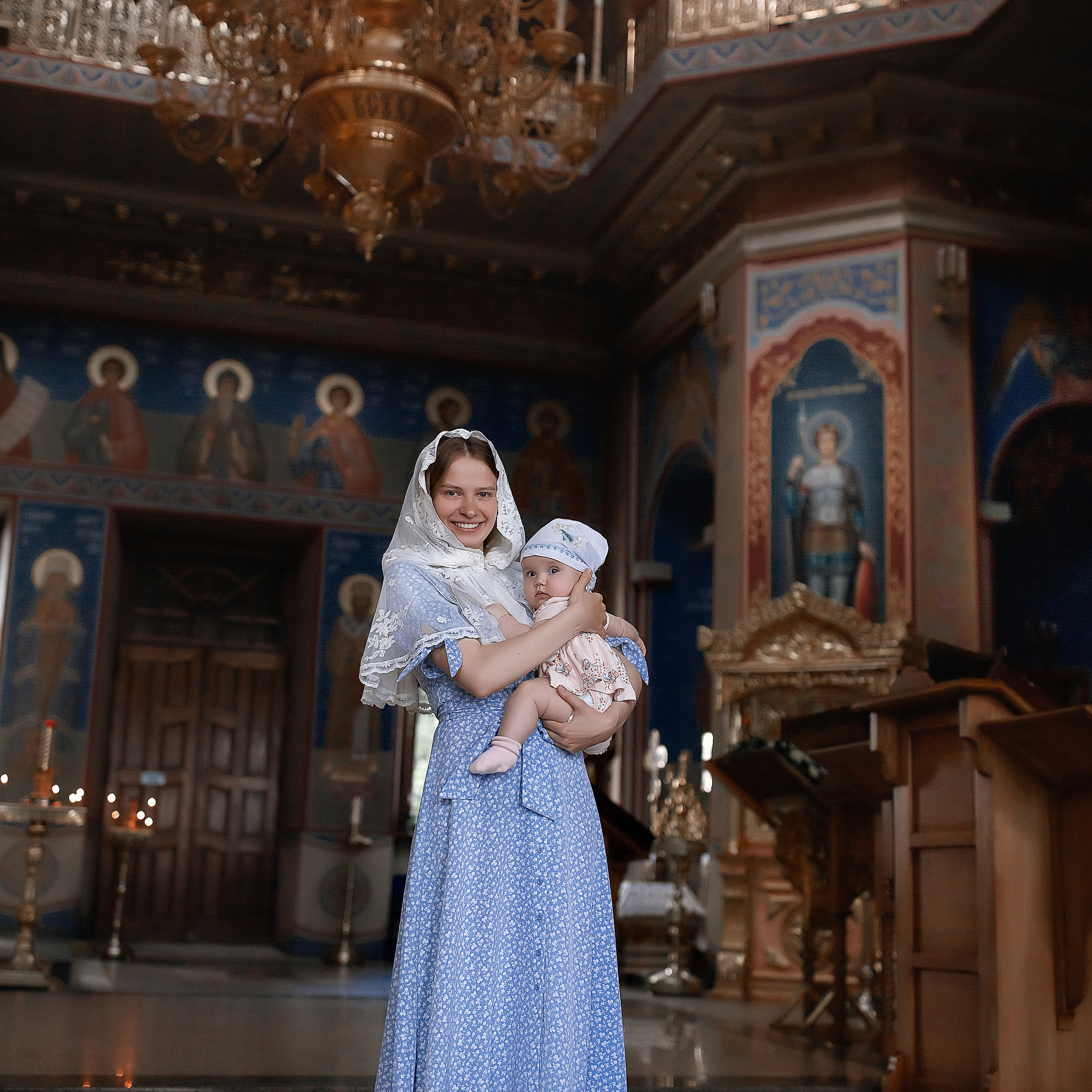 Крещение Людмилы Покровский собор