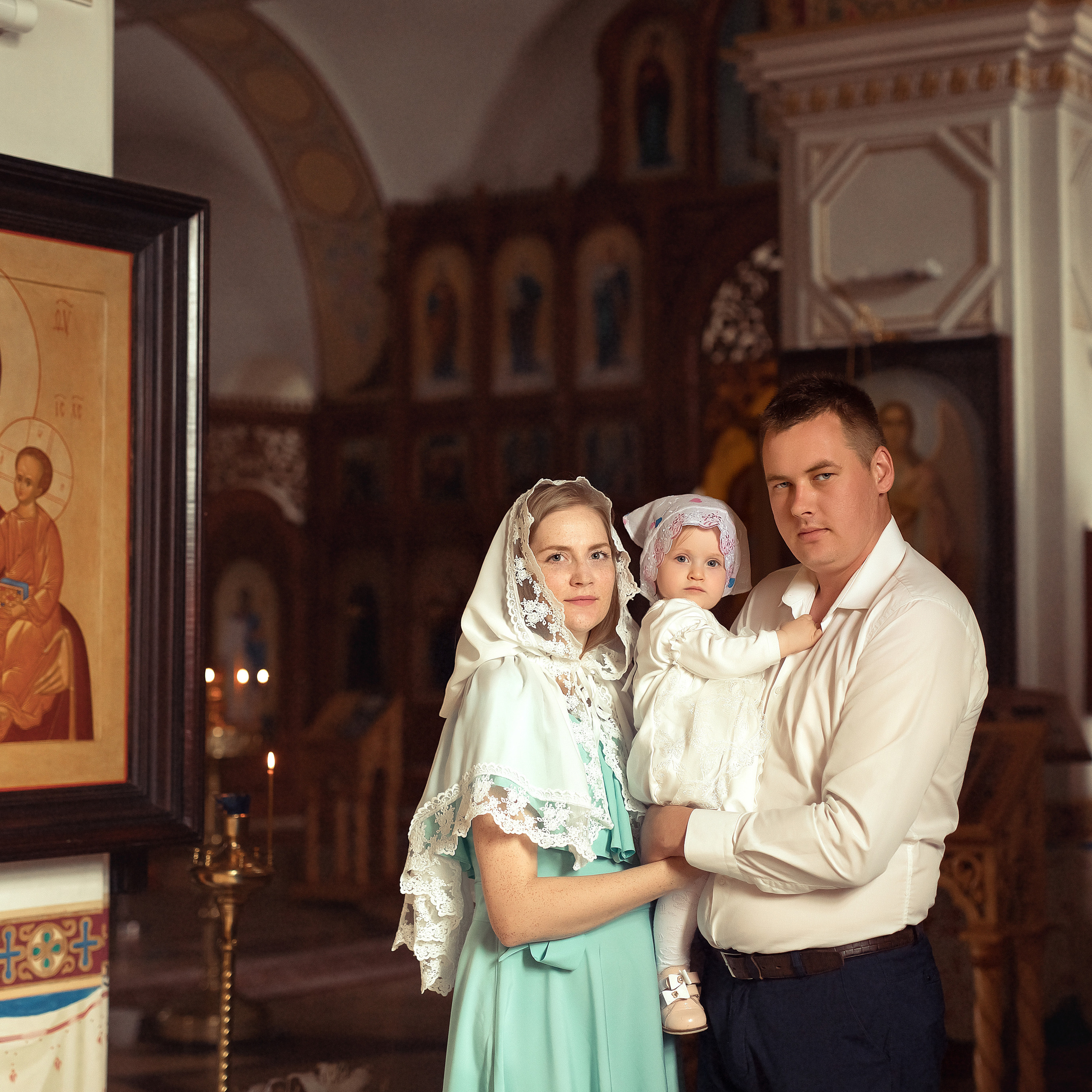 Крещение Арины Отрадное храм Георгия Победоносца