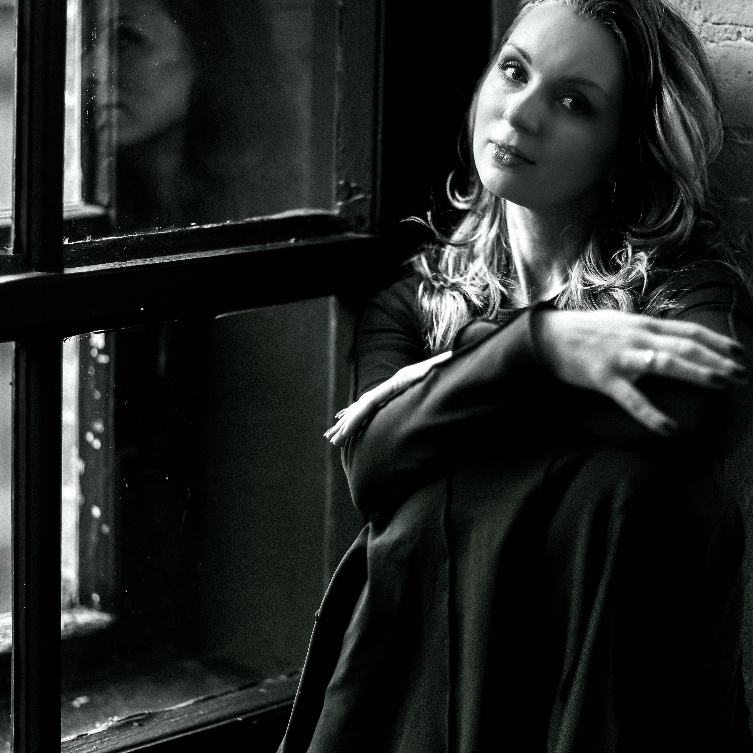 Женская чб&nbsp;фотосессия