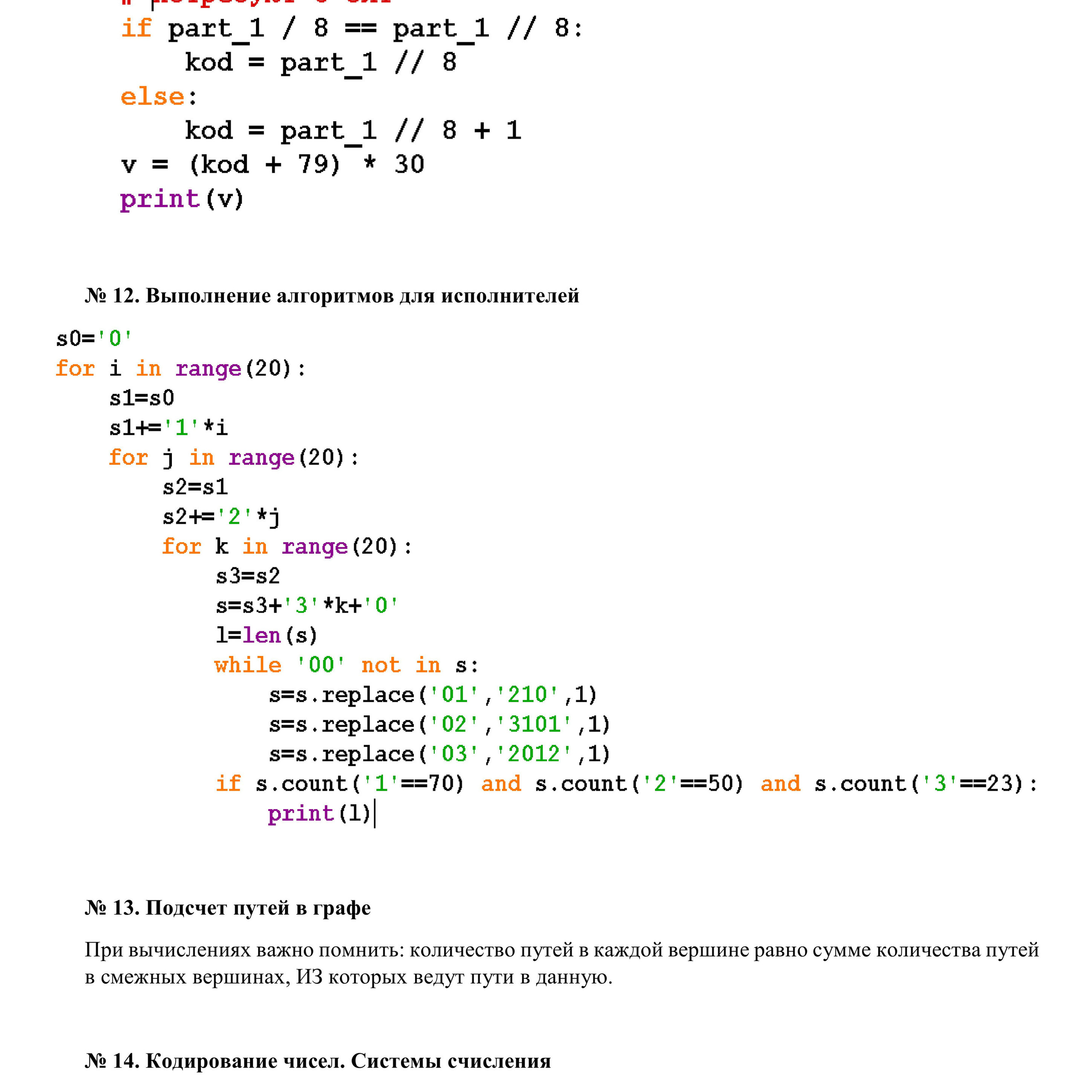 ЕГЭ. Информатика. Справочный материал — 2022. Зойкин Максим Валерьевич