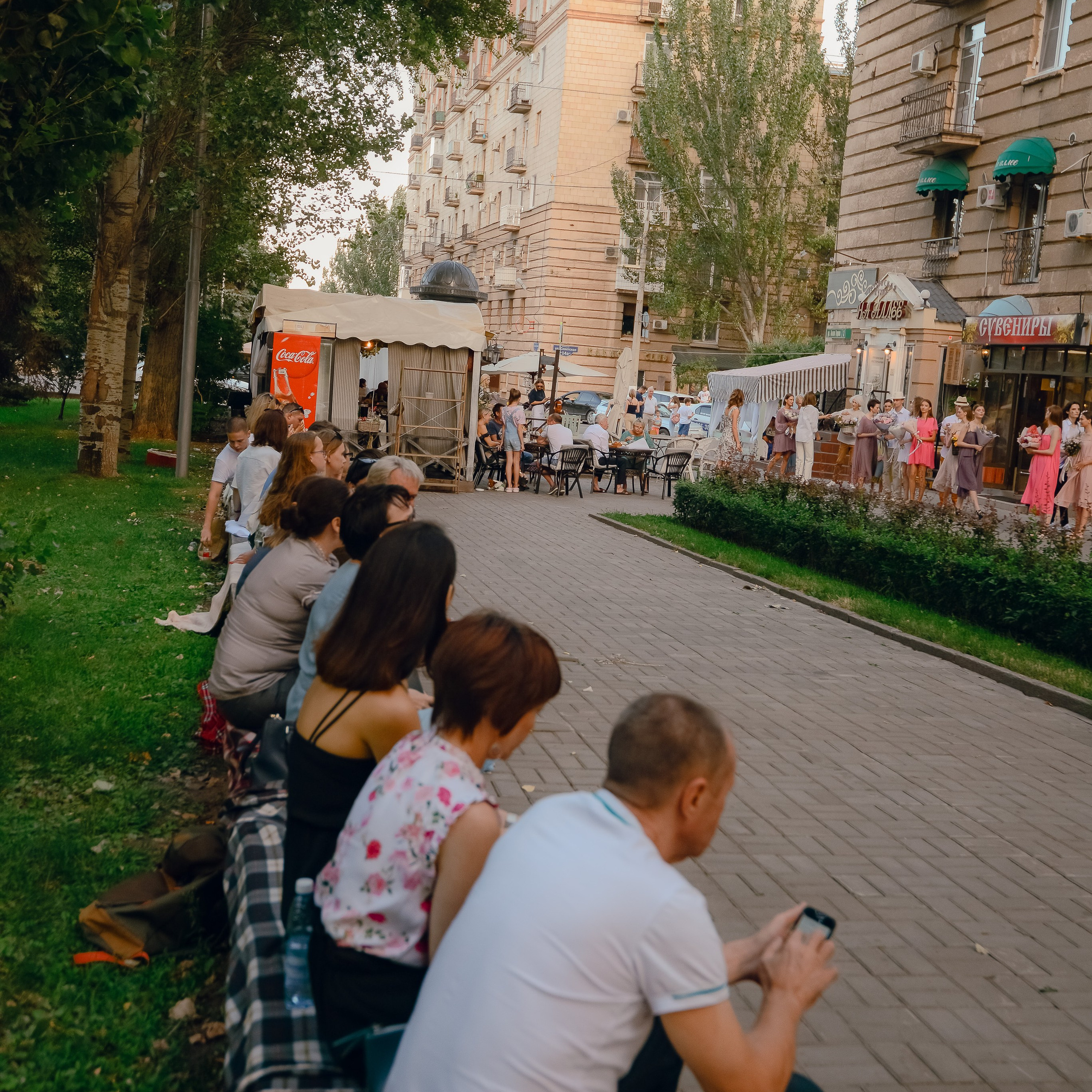 Репортаж с модного показа в ковидные времена. Фотограф Диана Одинцова в Волгограде