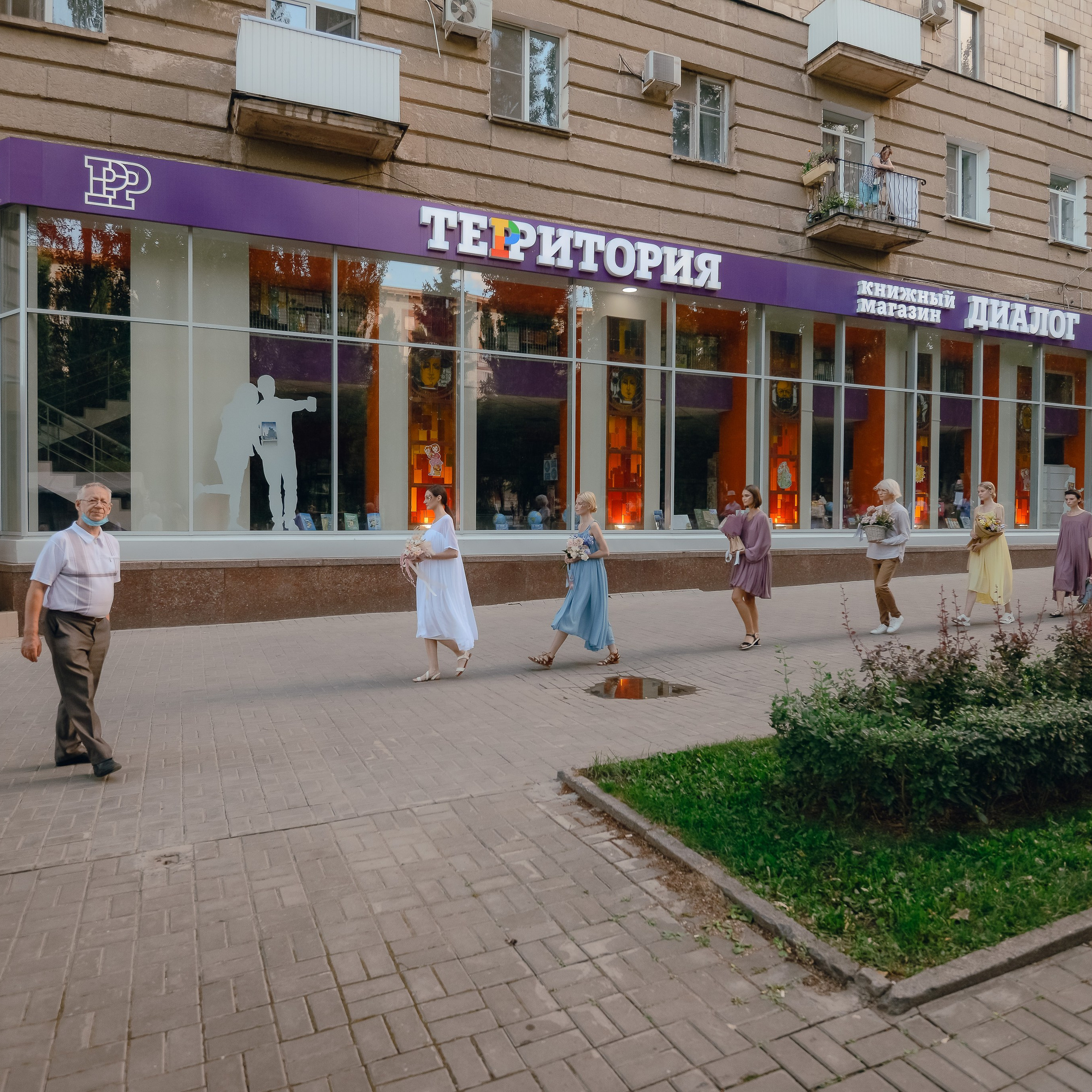 Репортаж с модного показа в ковидные времена. Фотограф Диана Одинцова в Волгограде