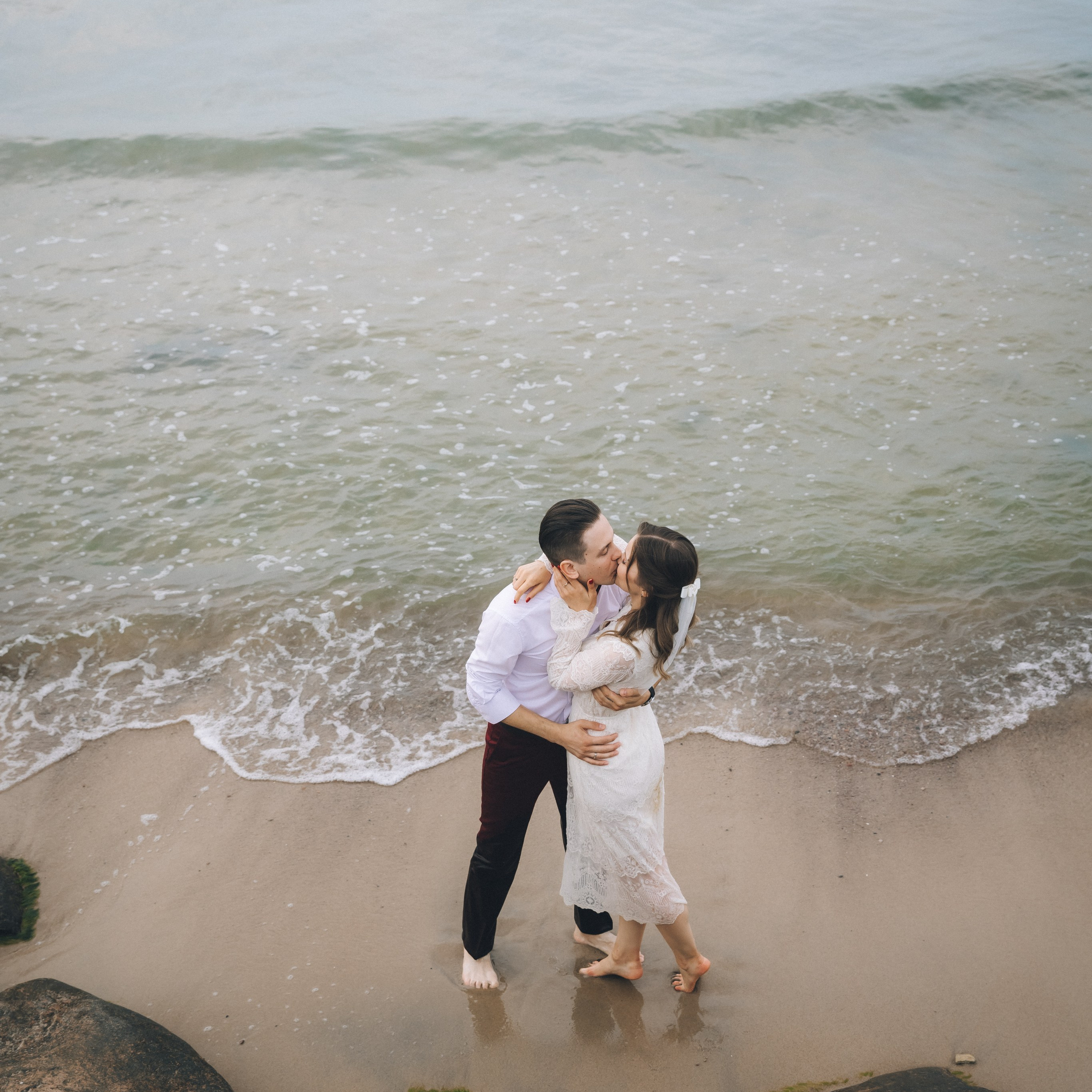 Летняя свадьба в городе