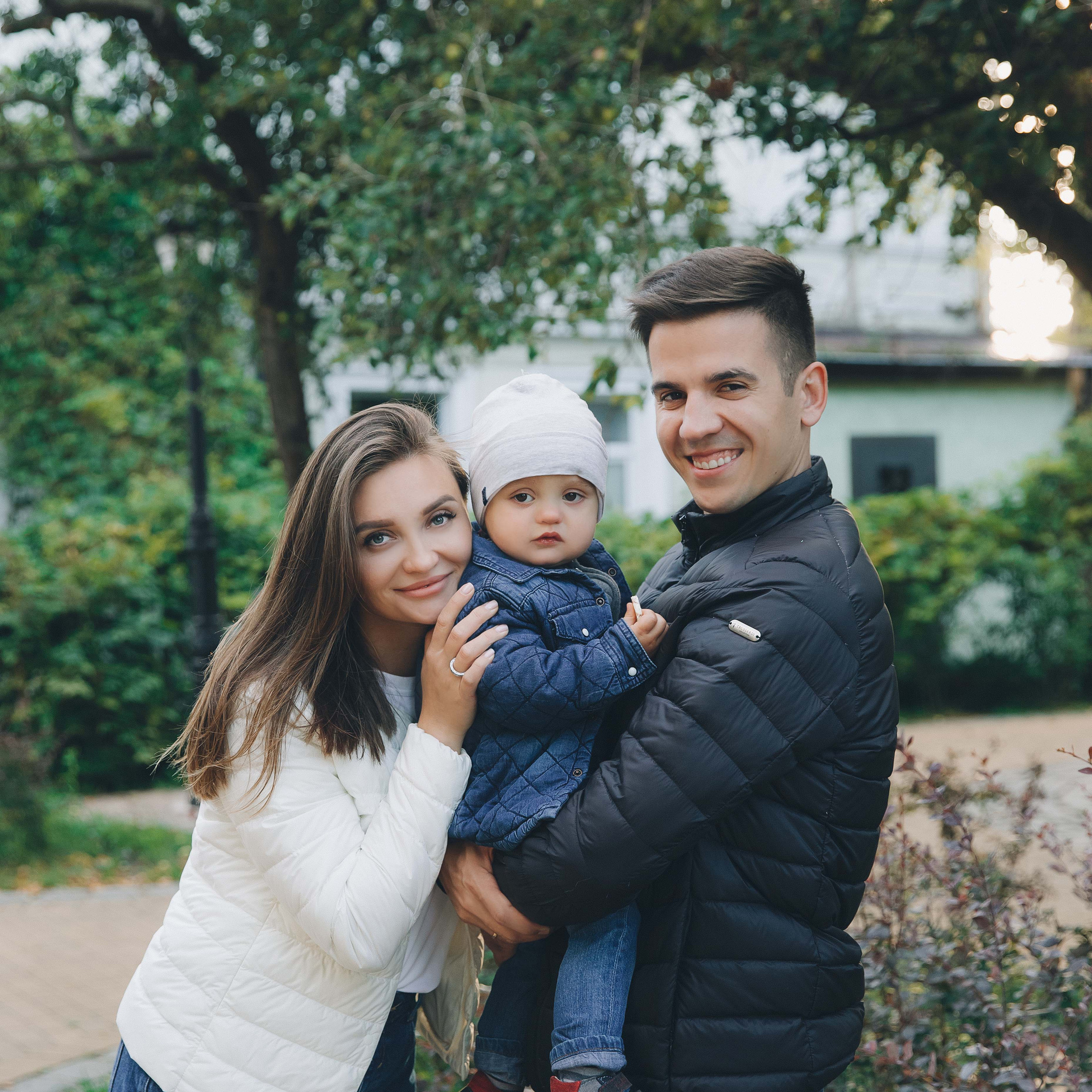 Екатерина с семьёй