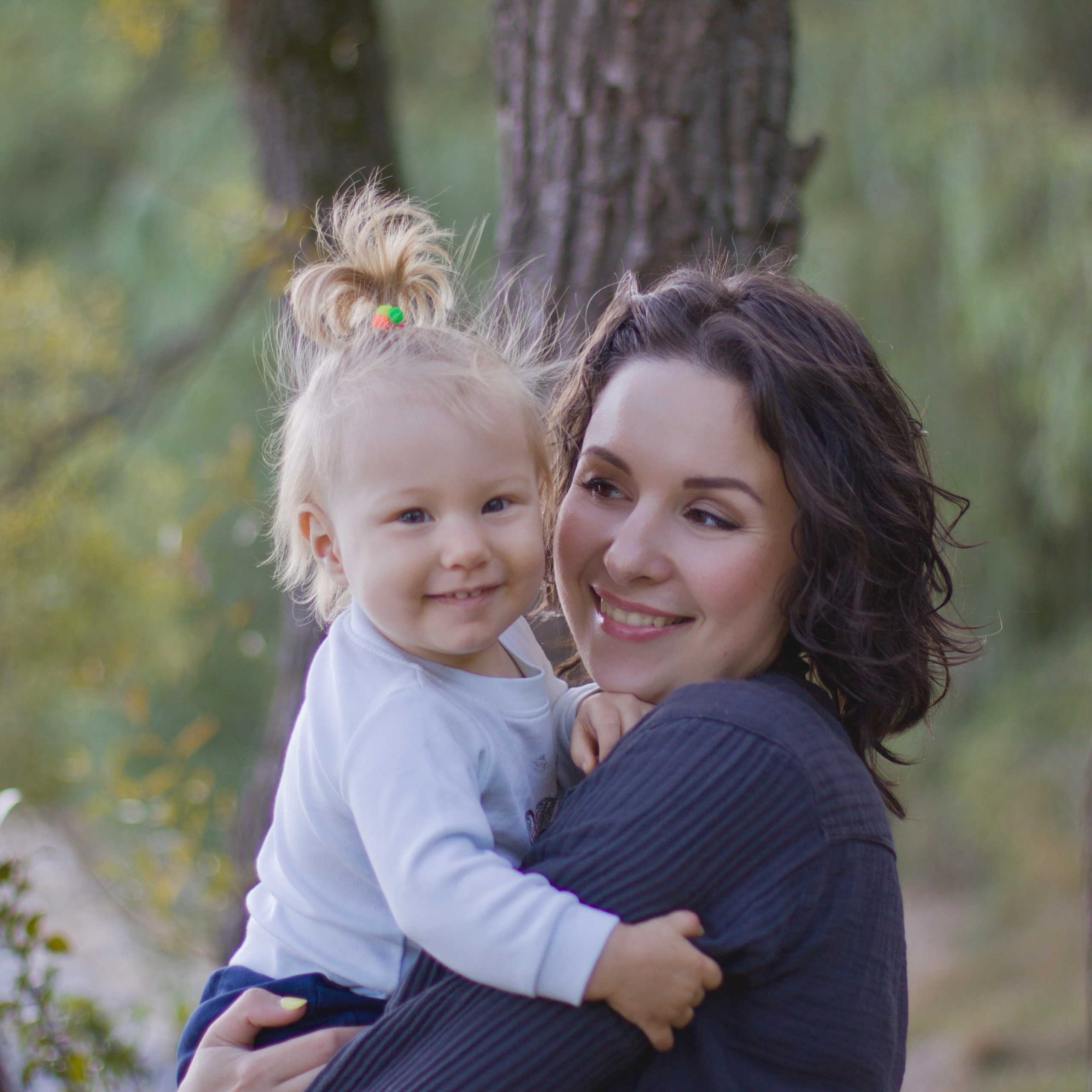 Настя с дочкой