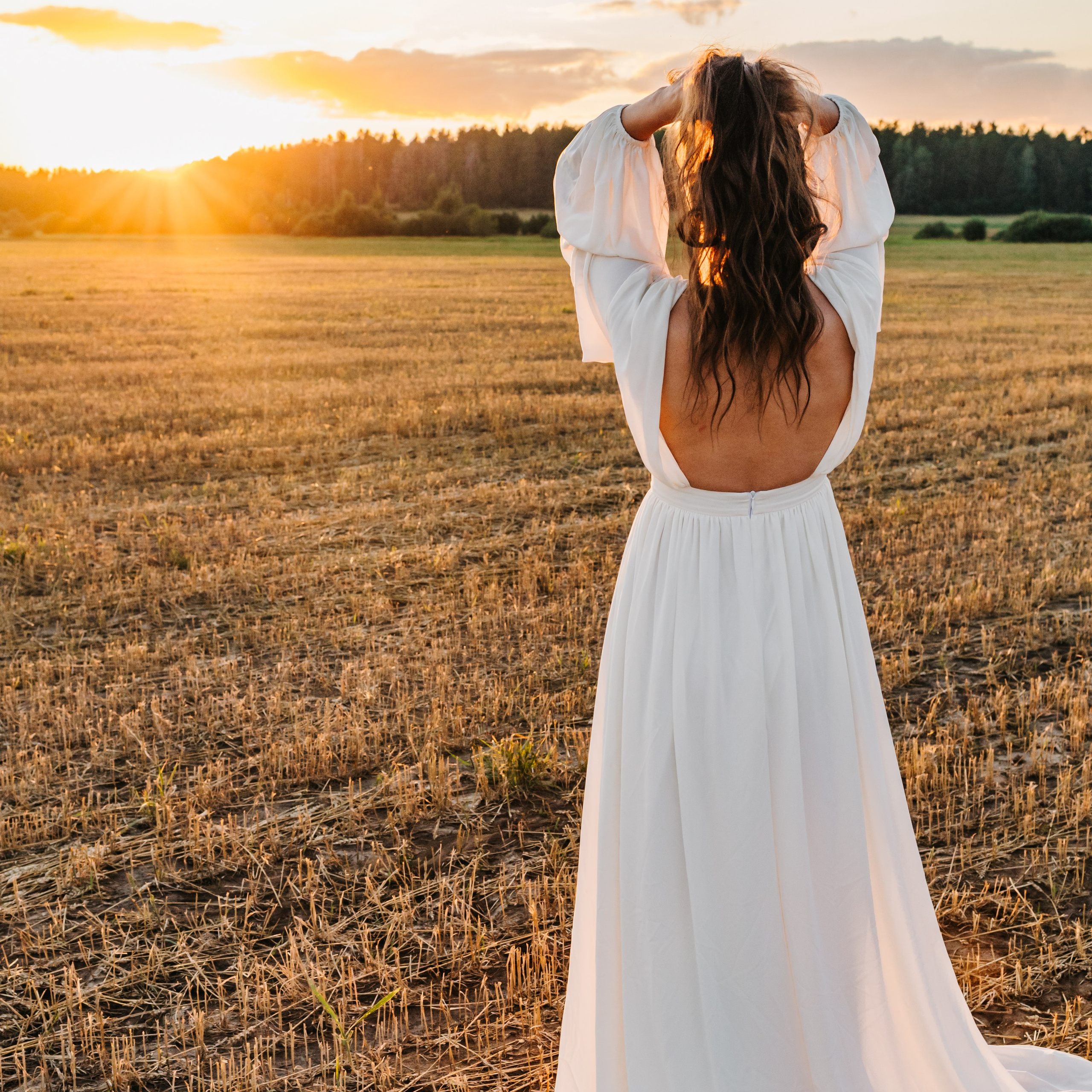 Скошенное поле