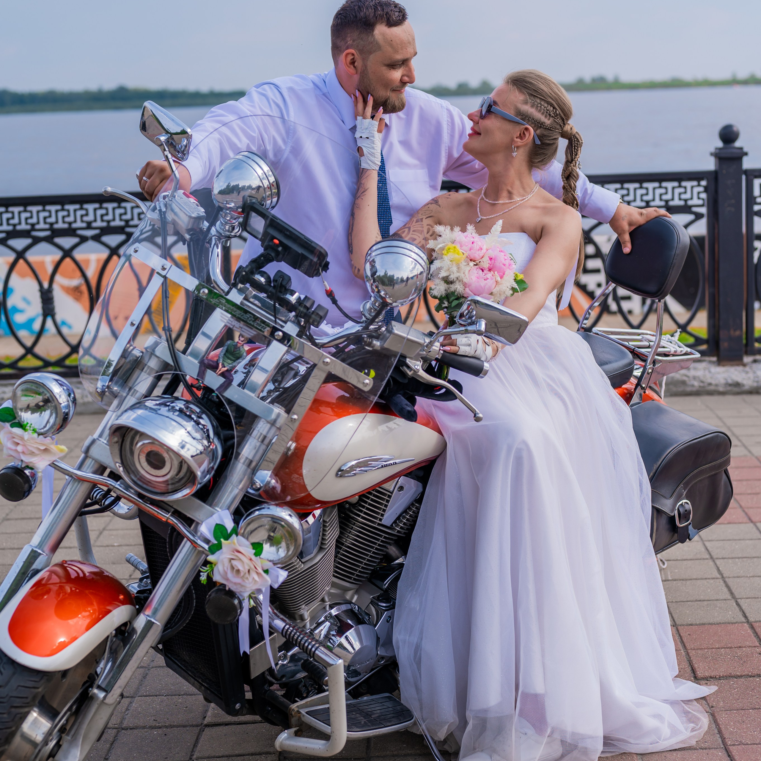 Мотосвадьба Евгения и Алены