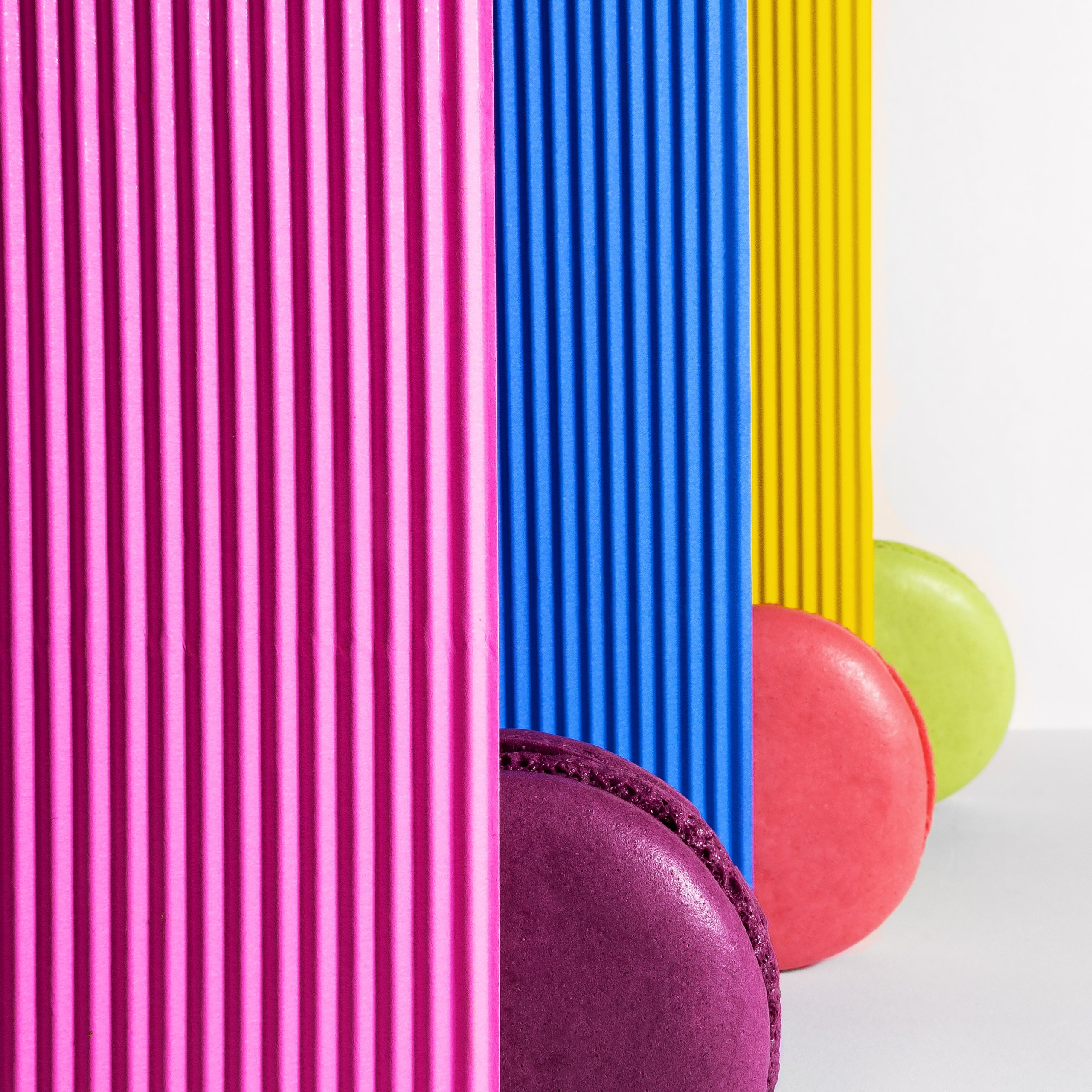 Съемка макарунов